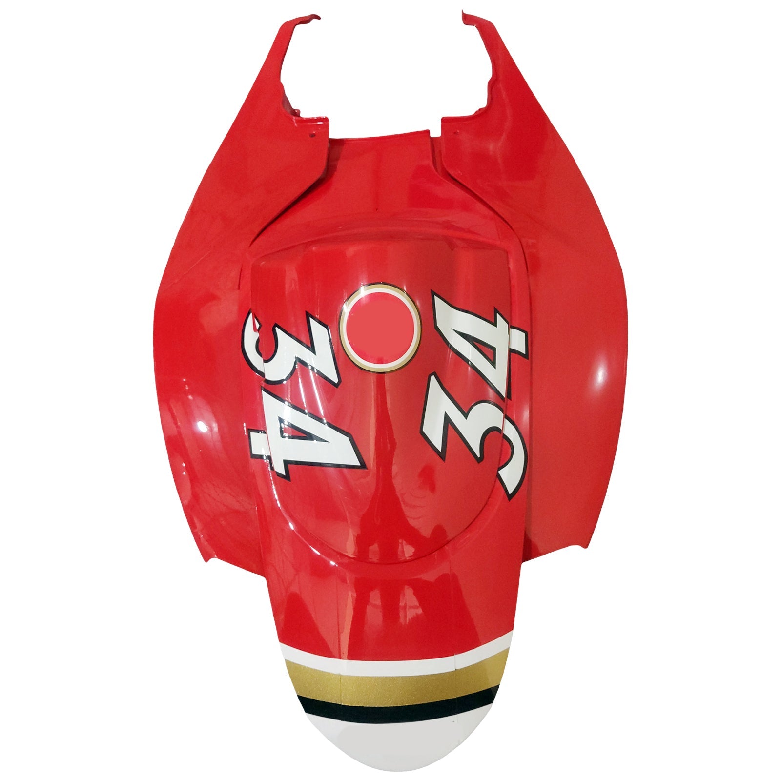 2006-2007 GSXR 600/750 Red Bodywork Fairing ABS Injection Molded Plastics Set Generic