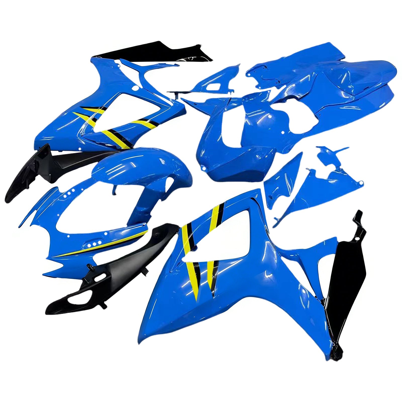 2006-2007 Suzuki GSXR 600 750 Blue Rizla Racing Fairings Generic