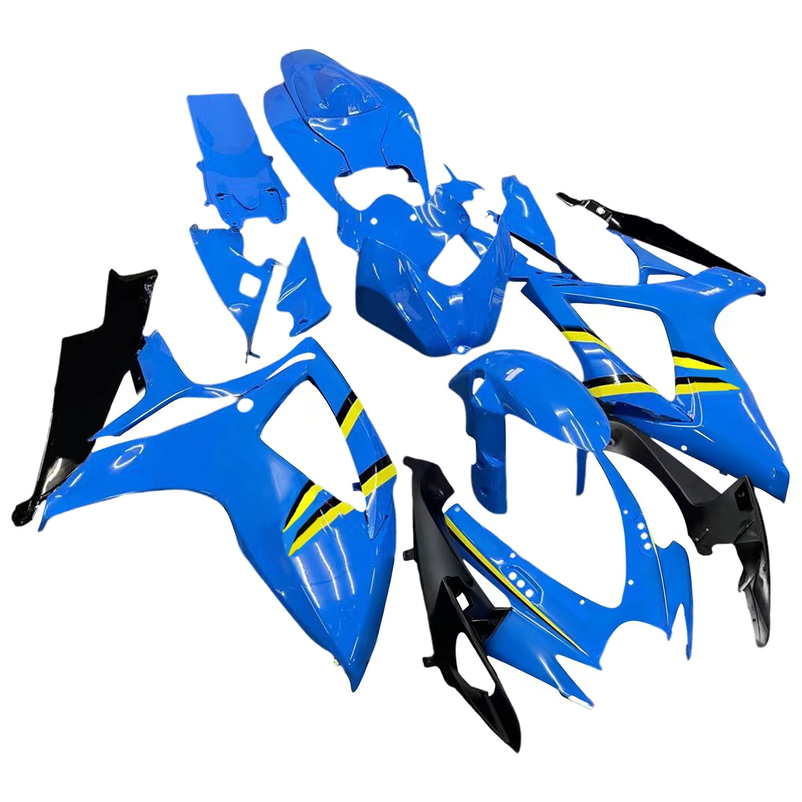 2006-2007 Suzuki GSXR 600 750 Blue Rizla Racing Fairings Generic