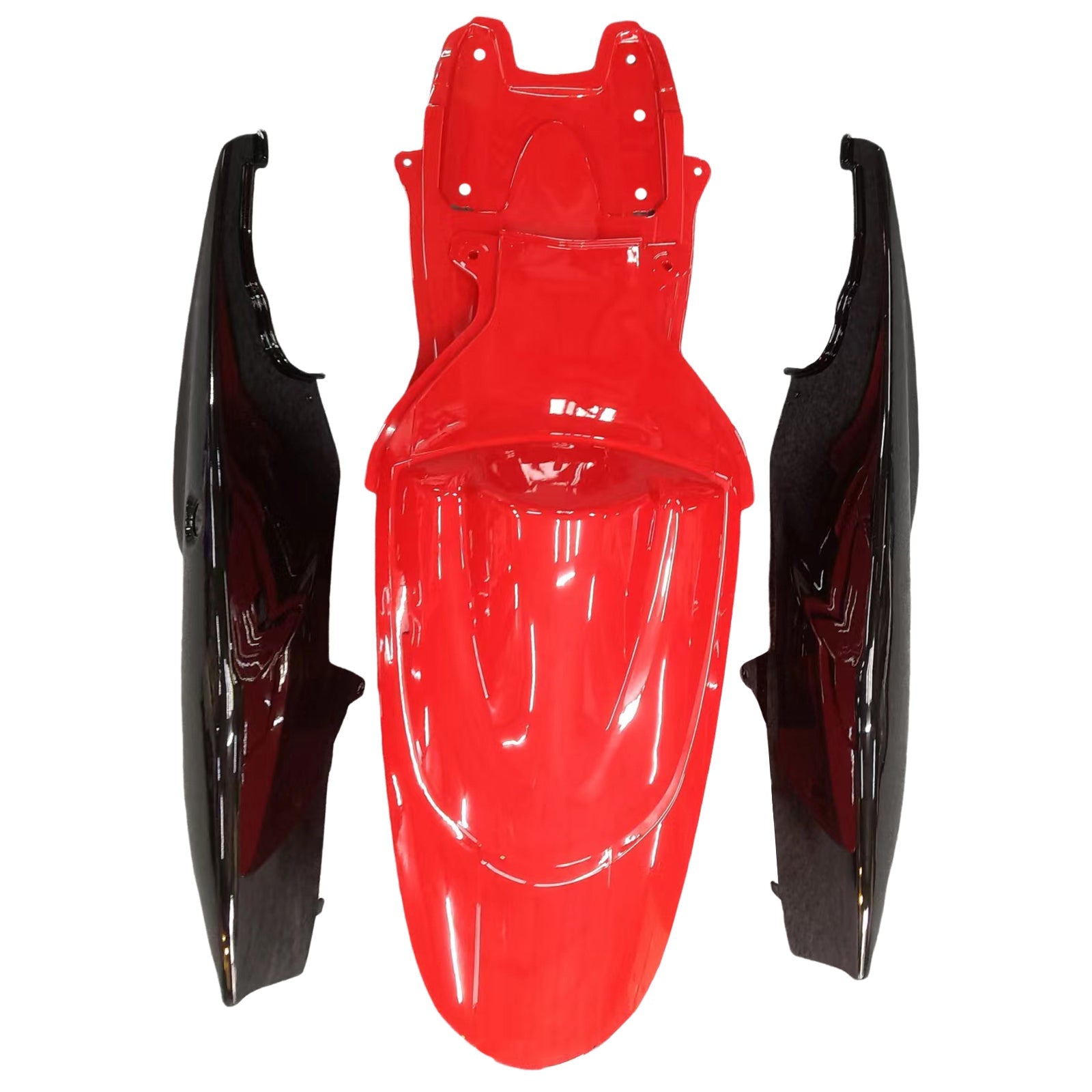2006-2007 Suzuki GSXR 600 750 Red & Black GSXR Racing Fairings Generic