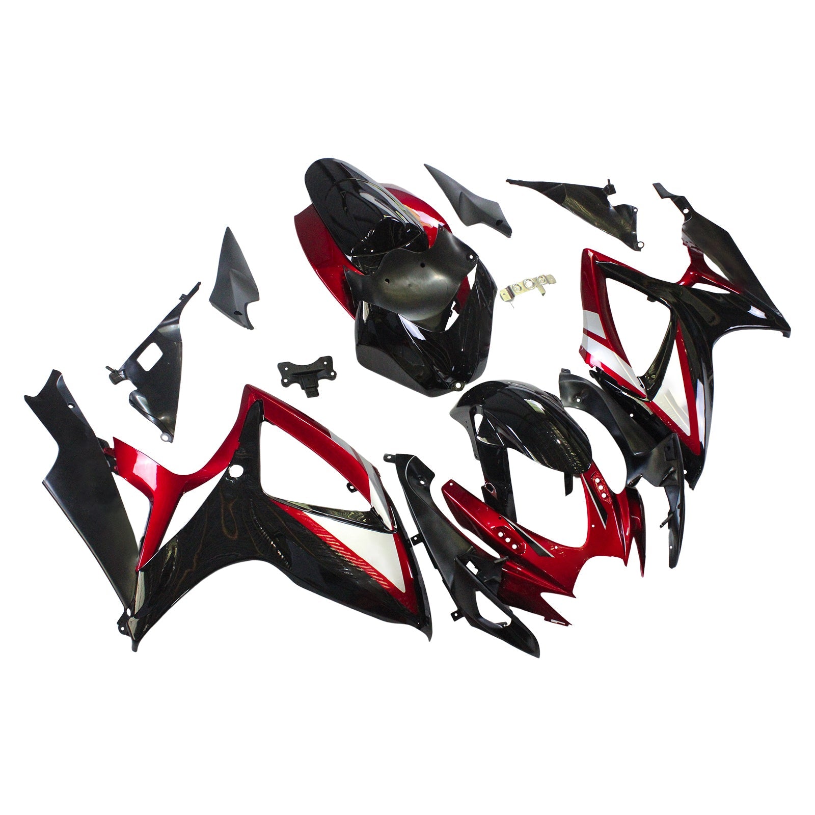 2006-2007 Suzuki GSXR 600/750 K6 Amotopart Injection Fairing Kit Bodywork Plastic ABS #107