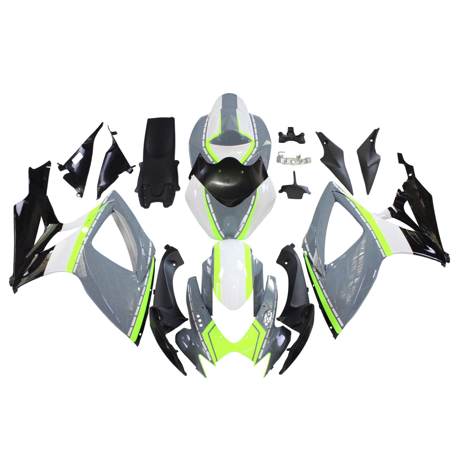 2006-2007 Suzuki GSXR 600/750 K6 Amotopart Injection Fairing Kit Bodywork Plastic ABS #109