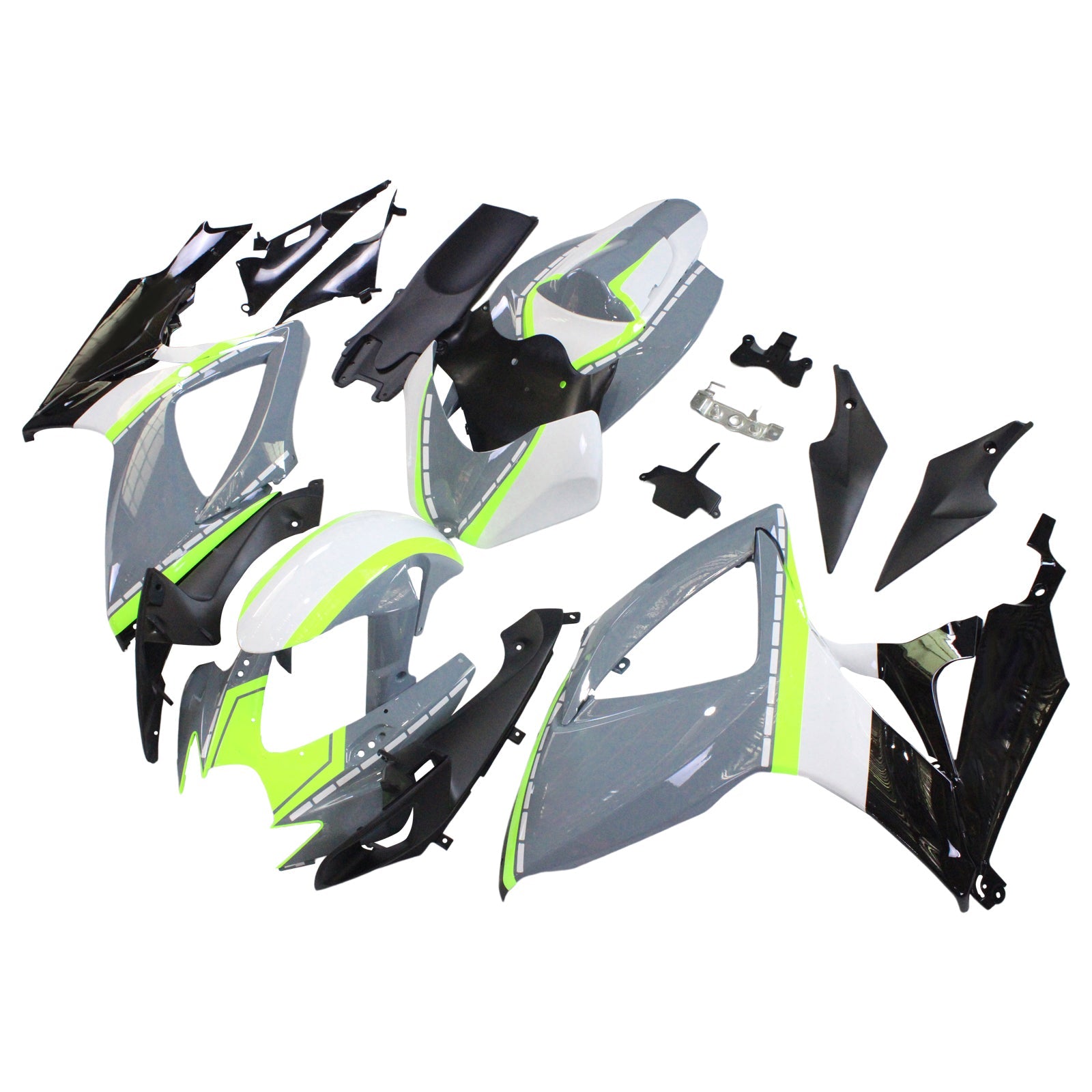 2006-2007 Suzuki GSXR 600/750 K6 Amotopart Injection Fairing Kit Bodywork Plastic ABS #109
