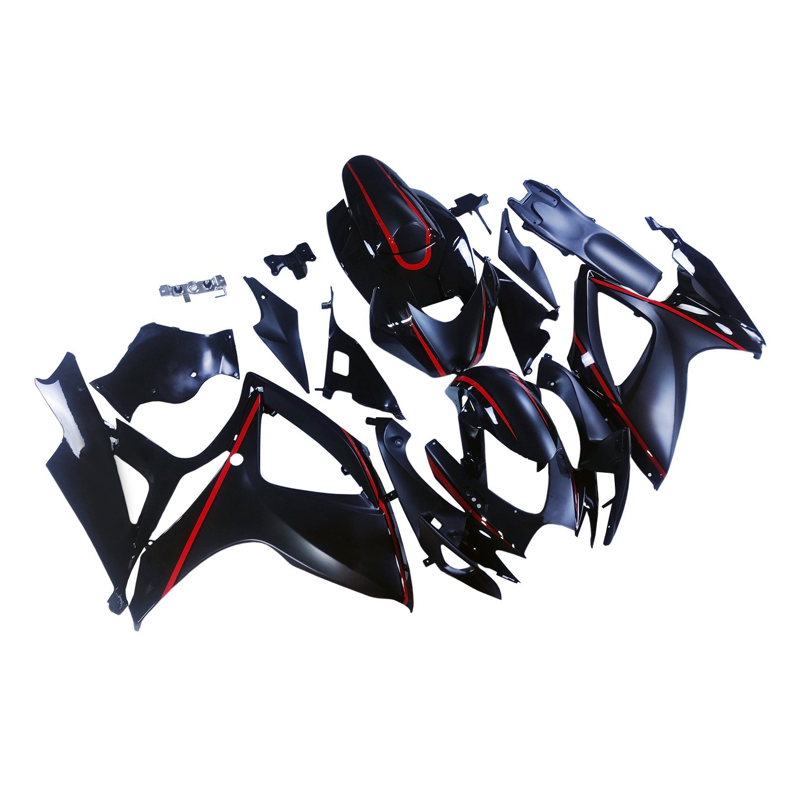 2006-2007 Suzuki GSXR 600/750 K6 Amotopart Injection Fairing Kit Bodywork Plastic ABS #136
