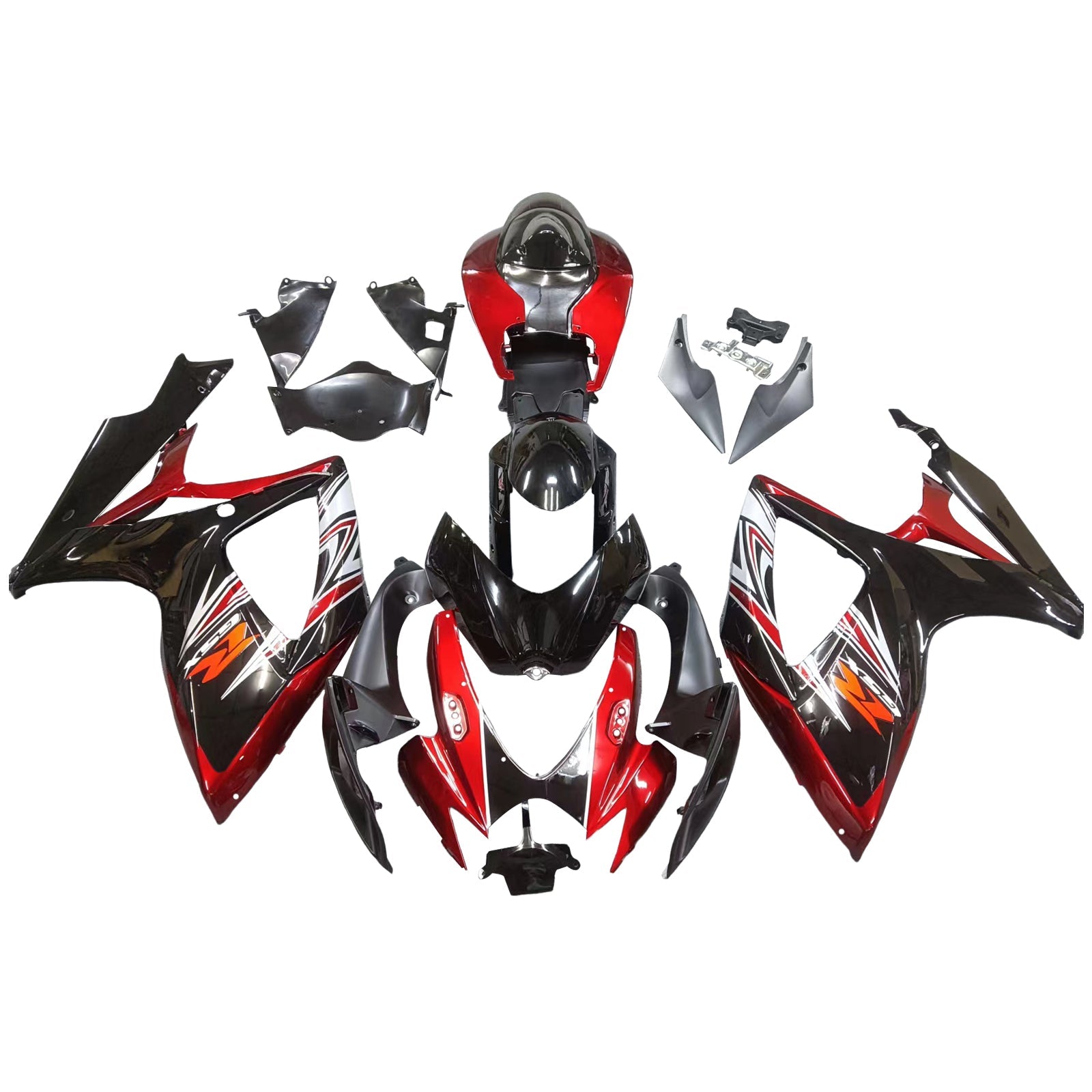 2006-2007 Suzuki GSXR 600/750 K6 Fairing Kit Bodywork Plastic ABS