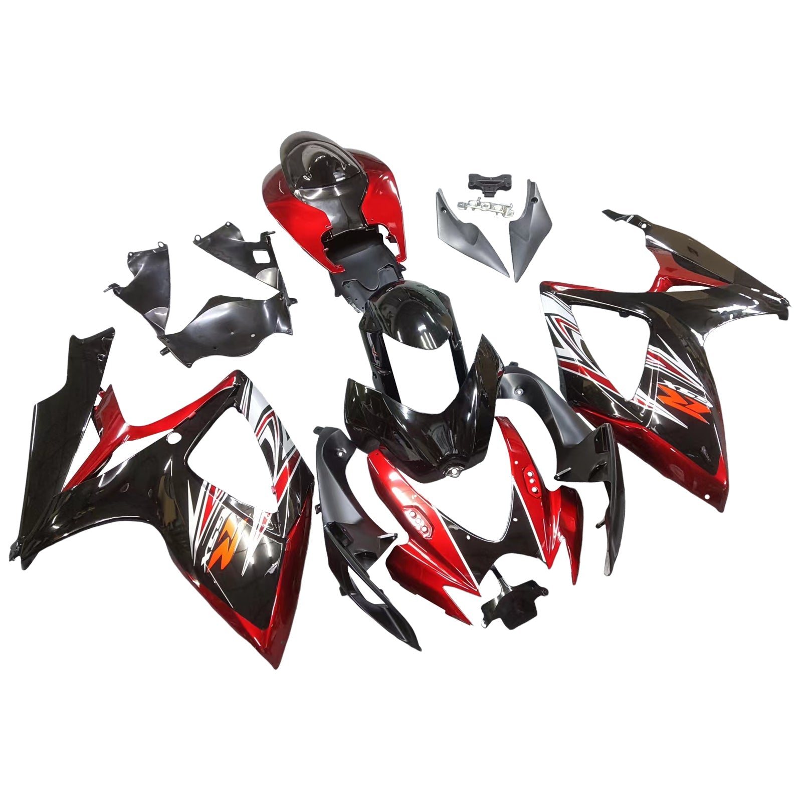 2006-2007 Suzuki GSXR 600/750 K6 Fairing Kit Bodywork Plastic ABS