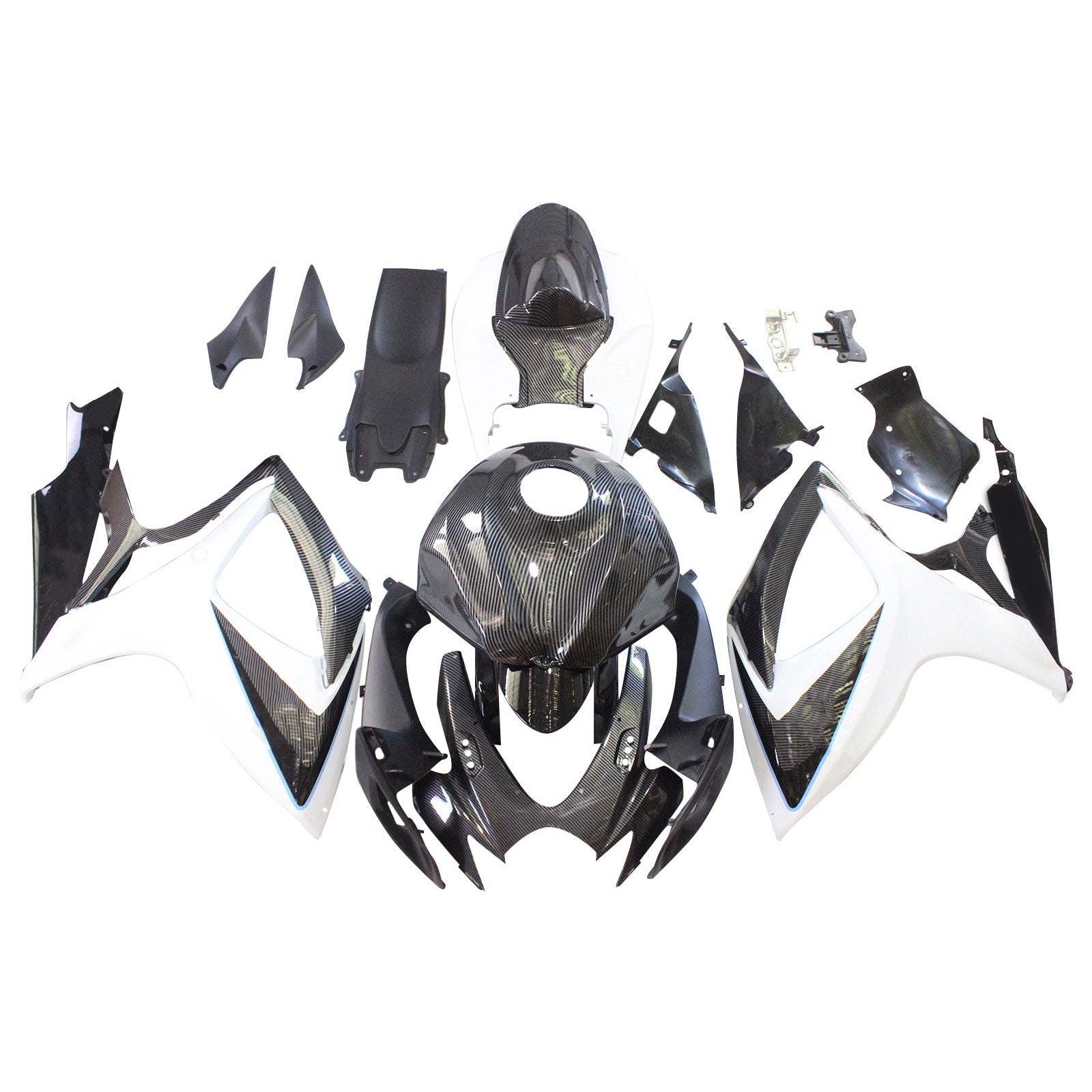 2006-2007 Suzuki GSXR 600/750 K6 Fairing Kit Bodywork Plastic ABS