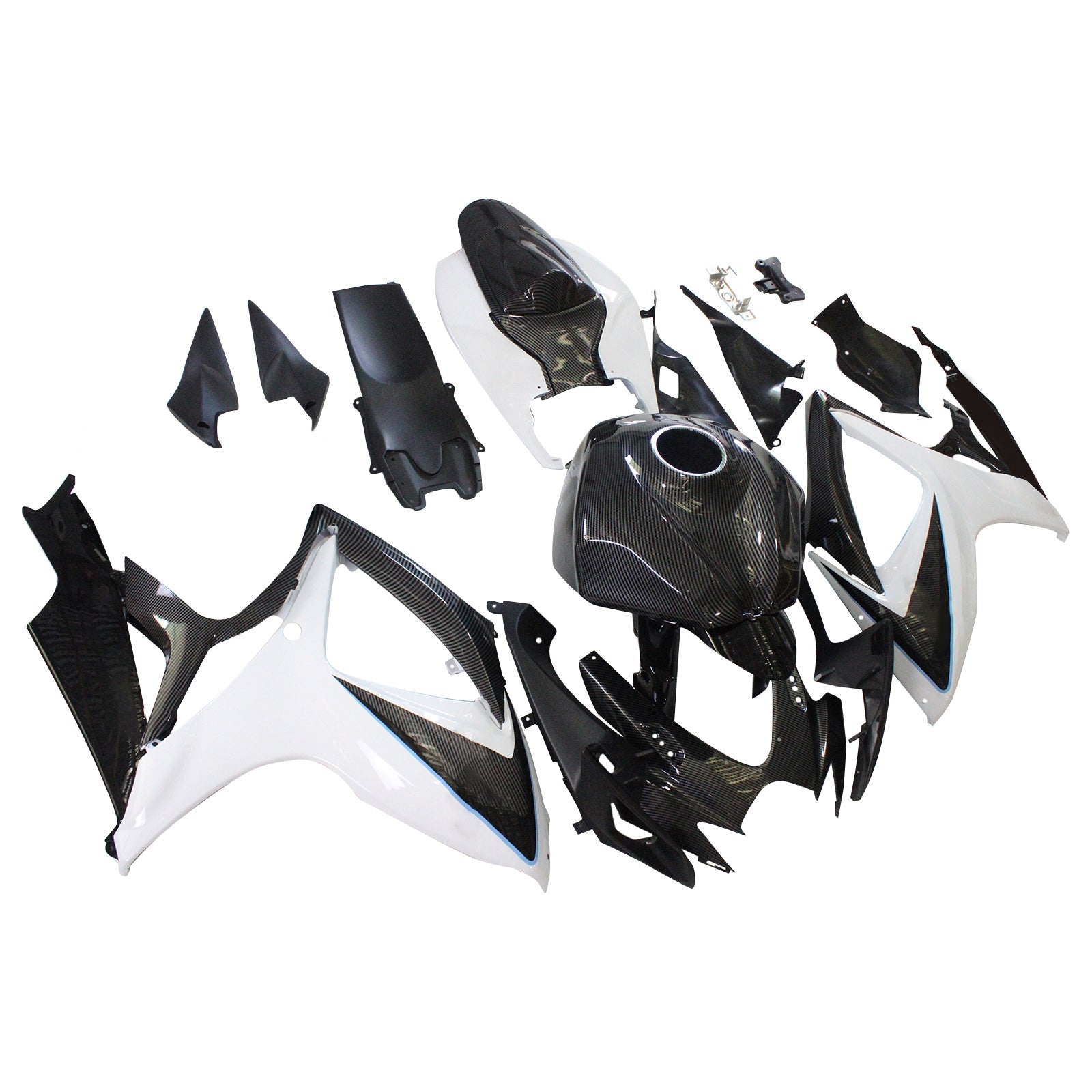 2006-2007 Suzuki GSXR 600/750 K6 Fairing Kit Bodywork Plastic ABS