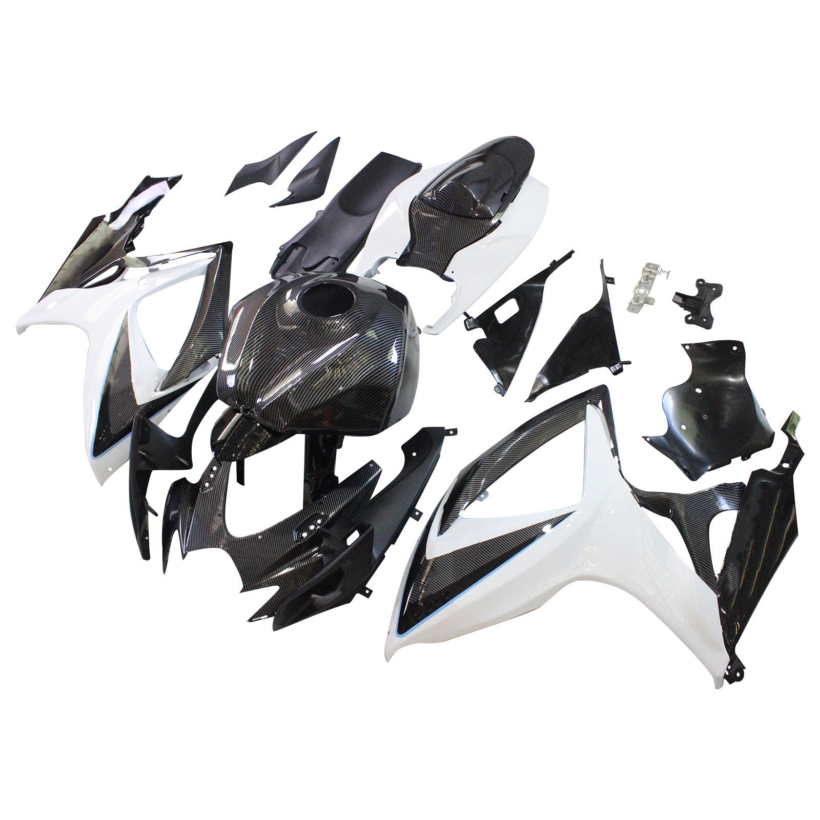 2006-2007 Suzuki GSXR 600/750 K6 Fairing Kit Bodywork Plastic ABS