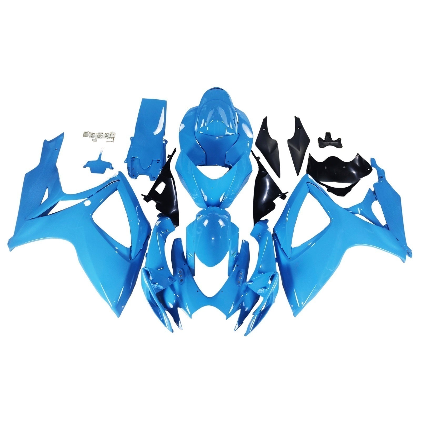 2006-2007 Suzuki GSXR 600/750 K6 Injection Fairing Kit Bodywork Plastic ABS