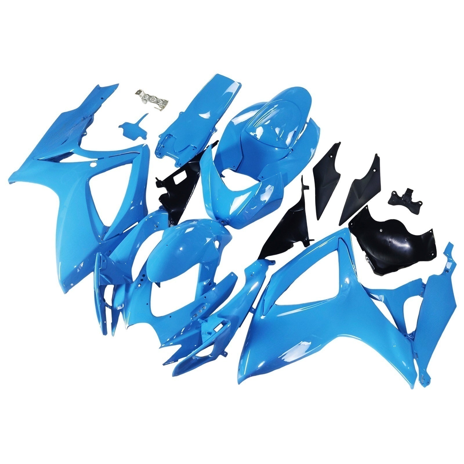 2006-2007 Suzuki GSXR 600/750 K6 Injection Fairing Kit Bodywork Plastic ABS