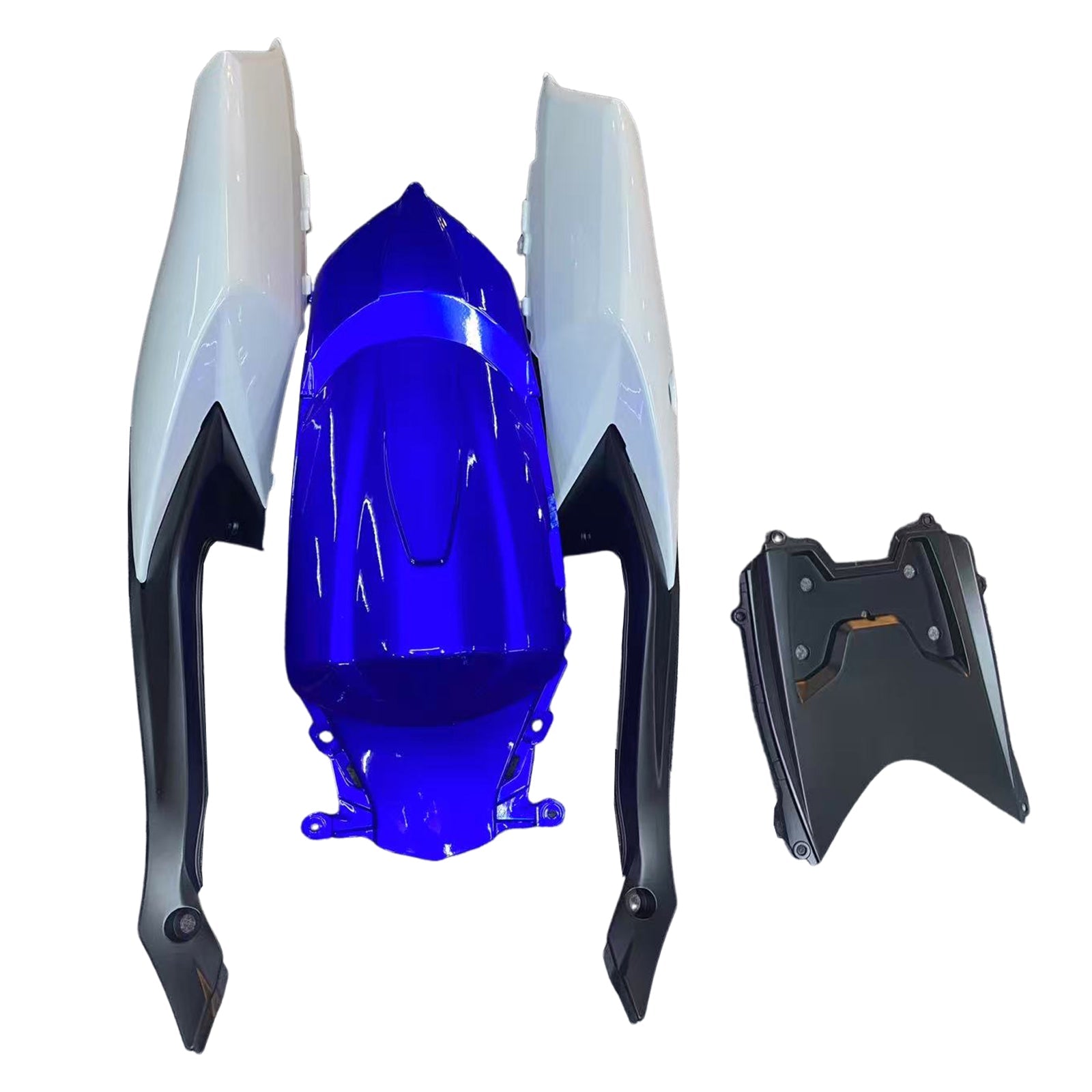 2008-2010 GSXR 600/750 Blue Bodywork Fairing ABS Injection Molded Plastics Set Generic