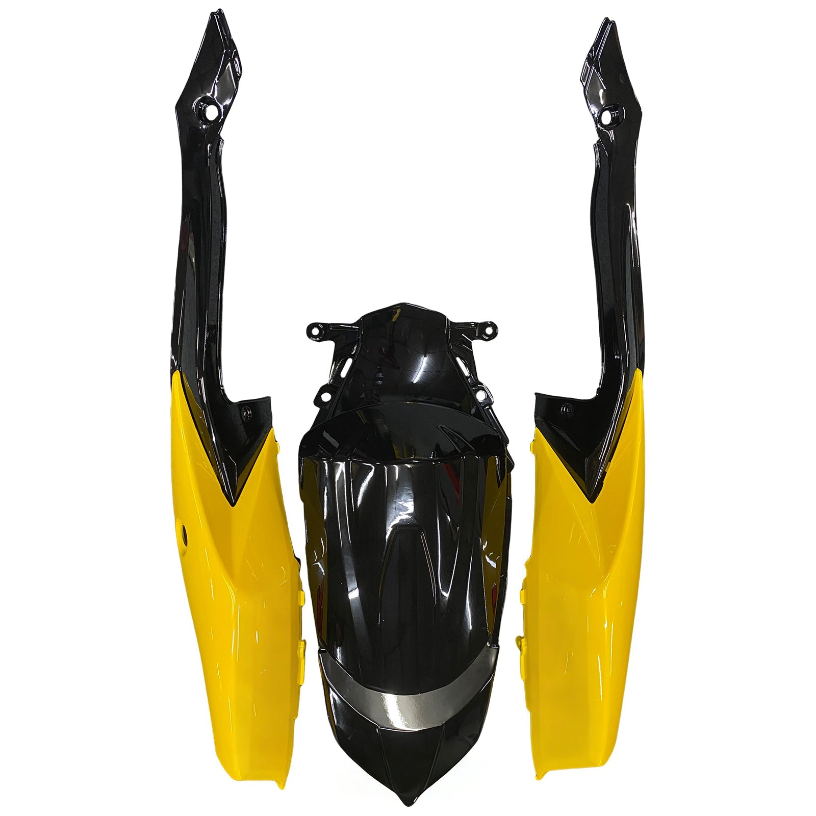2008-2010 Suzuki GSXR 600 750 Black & Yellow GSXR Racing Fairings Generic