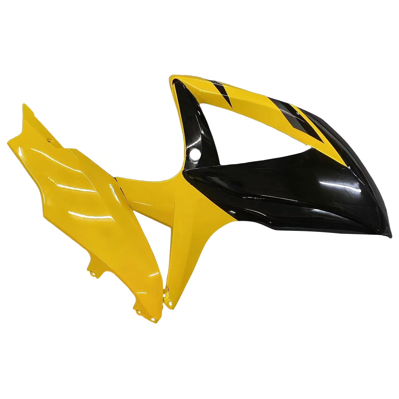 2008-2010 Suzuki GSXR 600 750 Black & Yellow GSXR Racing Fairings Generic