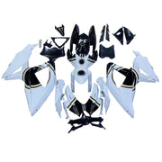 2008-2010 Suzuki GSXR 600 750 White Black Lucky Strike Racing Fairings Generic