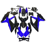 2008-2010 Suzuki GSXR 600 750 Blue Black GSXR Racing Fairings Generic