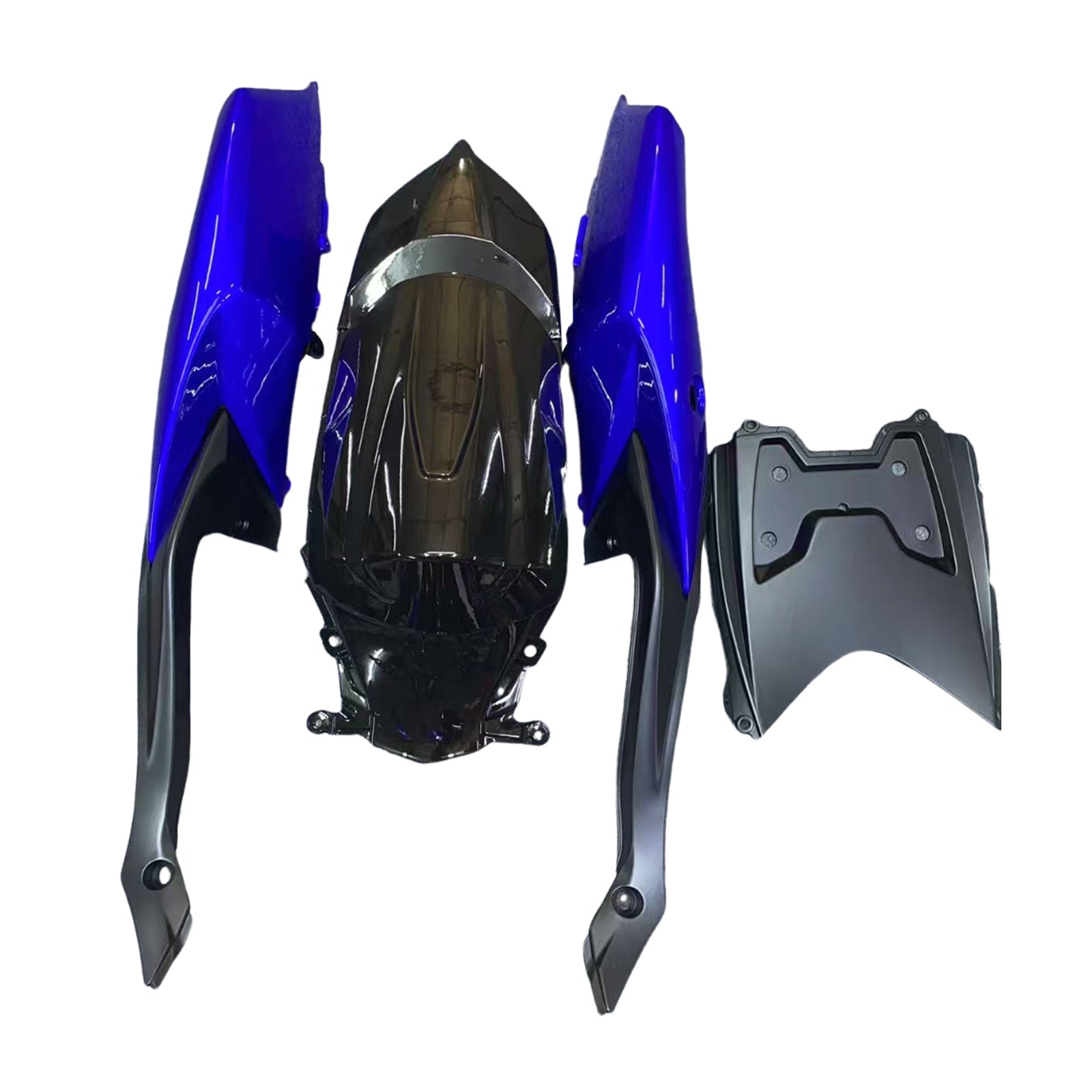 2008-2010 Suzuki GSXR 600 750 Blue Black GSXR Racing Fairings Generic