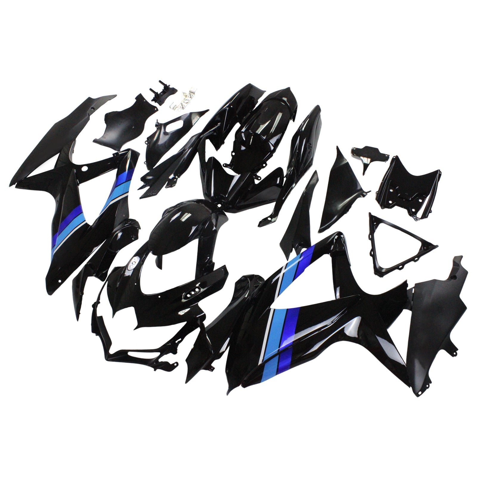 2008-2010 Suzuki GSXR 600/750 K8 Amotopart Injection Fairing Kit Bodywork Plastic ABS #108