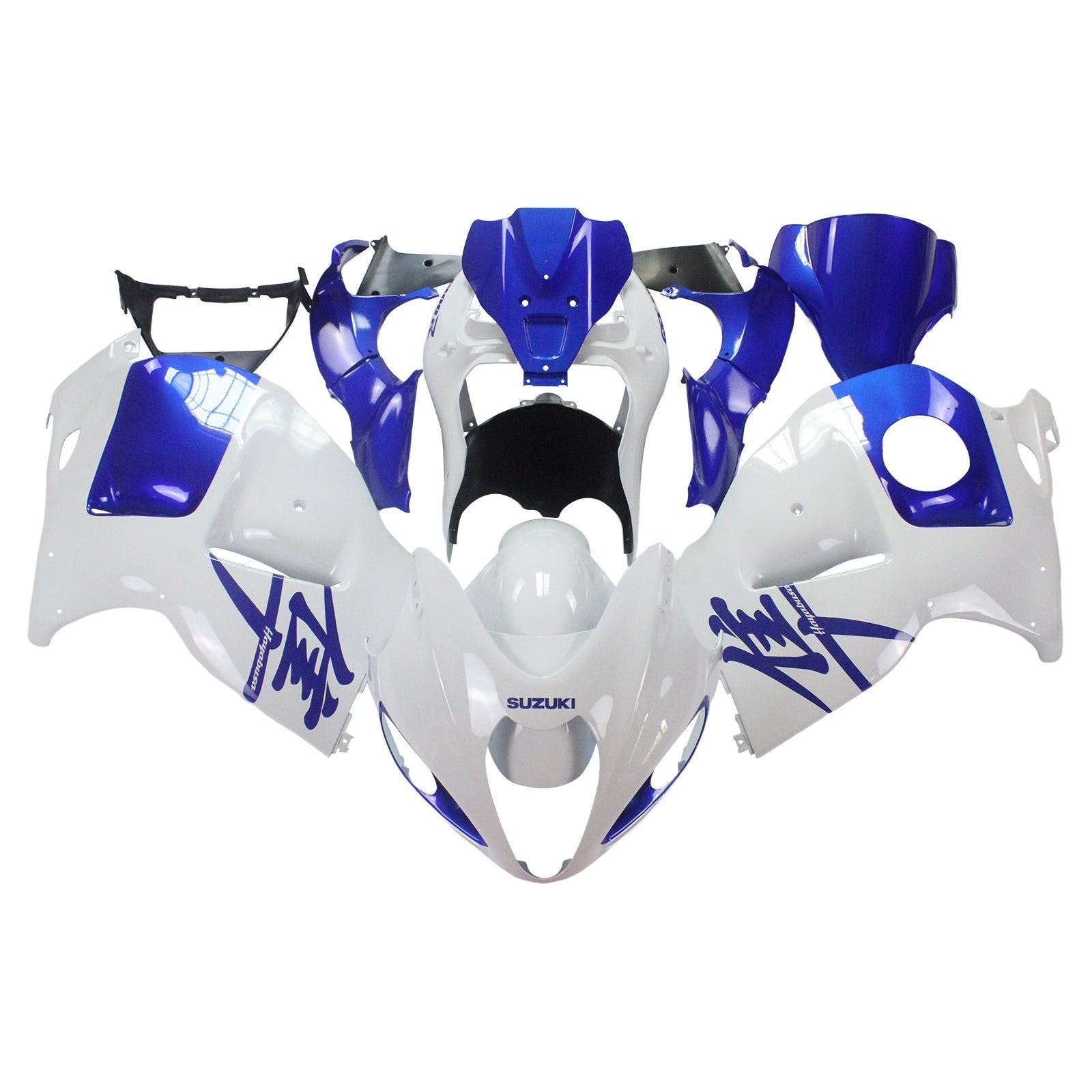 1999-2007 Suzuki Hayabusa GSX1300 Amotopart Injection Fairing Kit Bodywork Plastic ABS #112