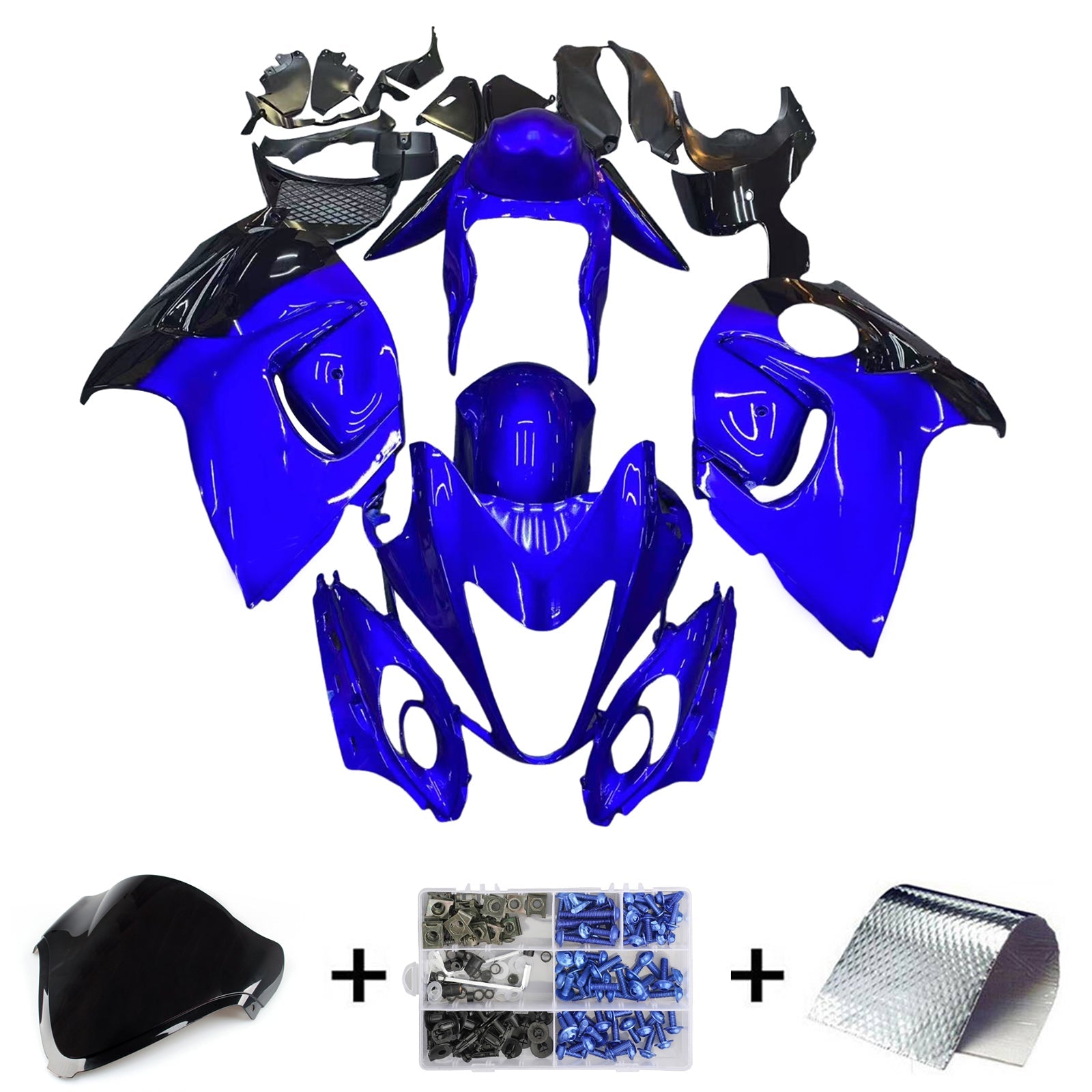 2008-2020 Suzuki Hayabusa GSX1300R Fairing Kit Bodywork Plastic ABS