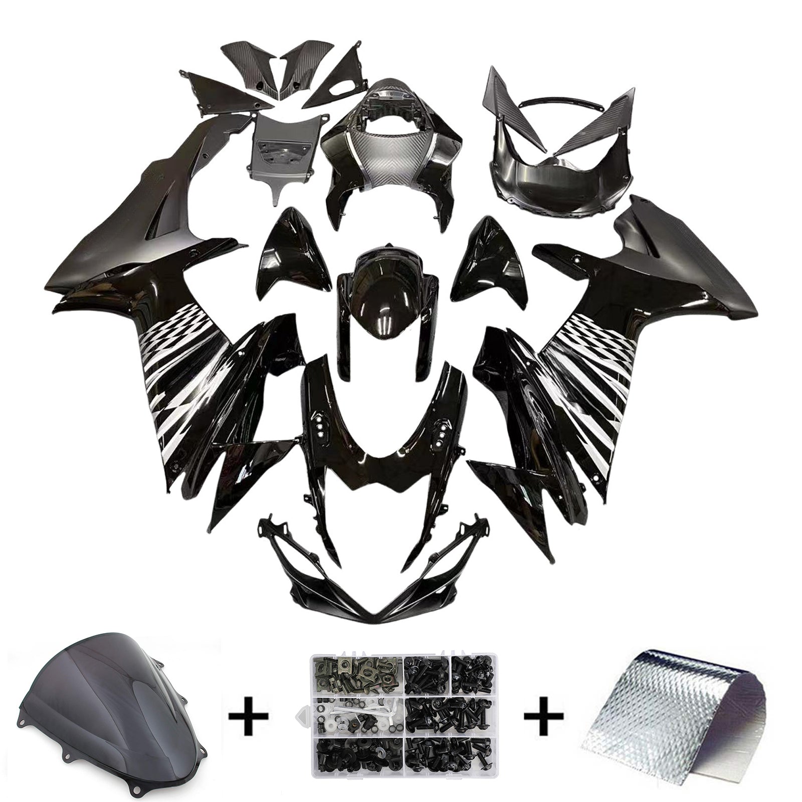 2011-2024 Suzuki GSXR 600/750 K11 Injection Fairing Kit Bodywork Plastic ABS
