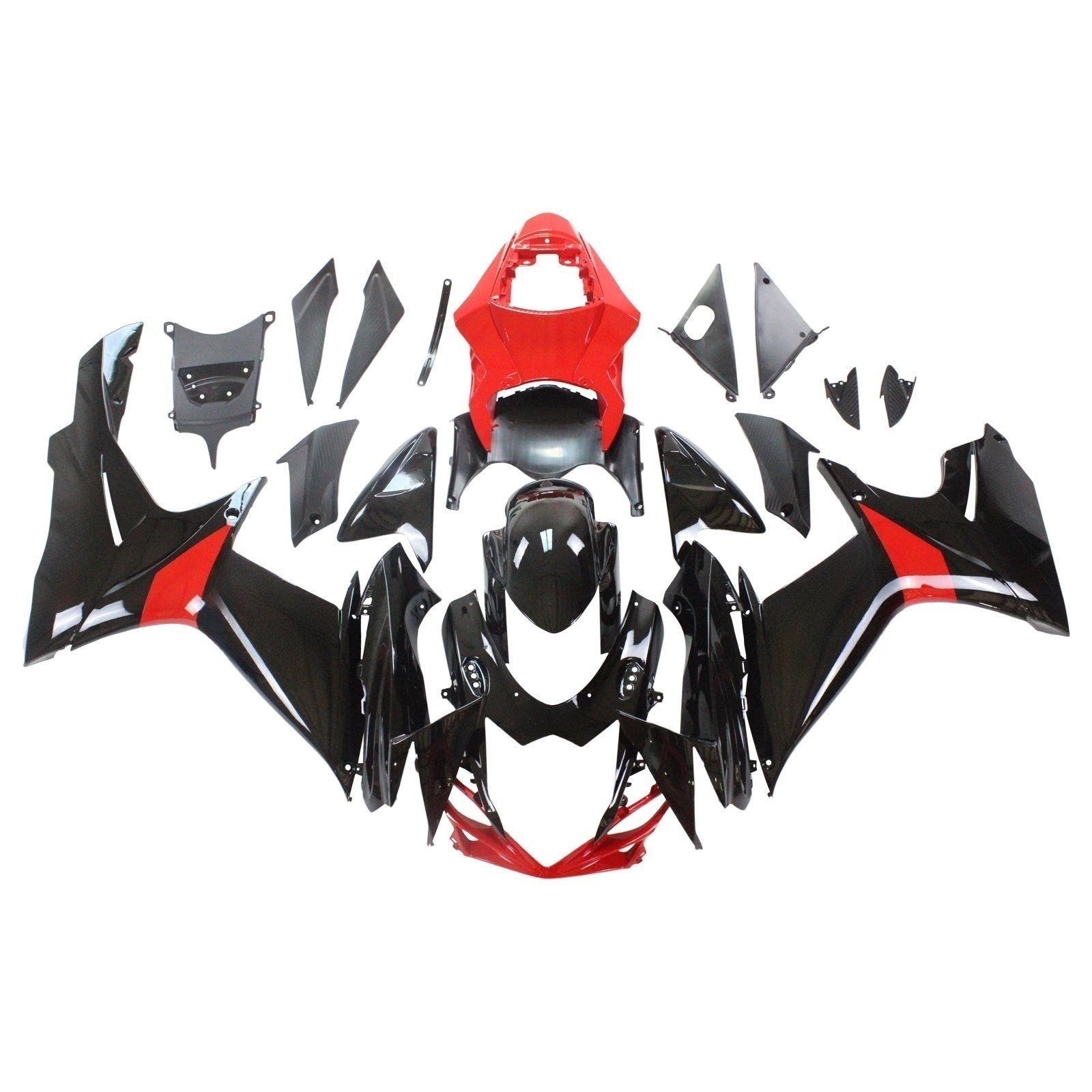 2011-2024 Suzuki GSXR 600/750 K11 Amotopart Injection Fairing Kit Bodywork Plastic ABS #101