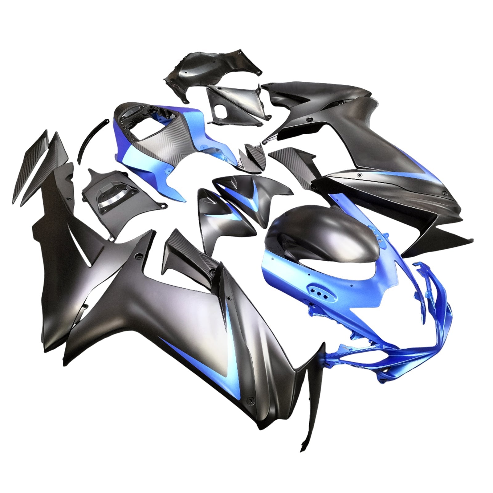 2011-2024 Suzuki GSXR 600/750 K11 Amotopart Injection Fairing Kit Bodywork Plastic ABS #101