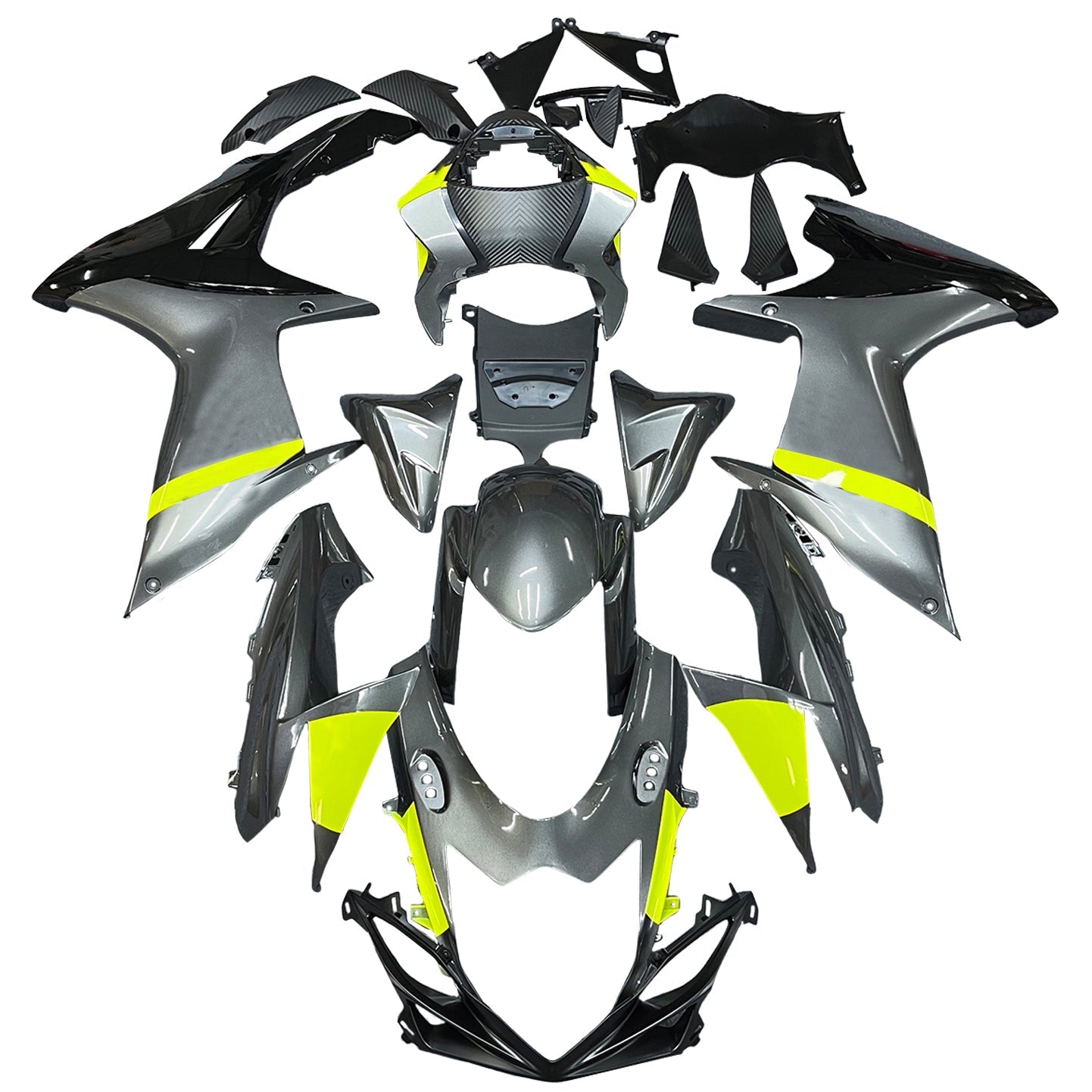 2011-2024 Suzuki GSXR 600/750 K11 Amotopart Injection Fairing Kit Bodywork Plastic ABS #101