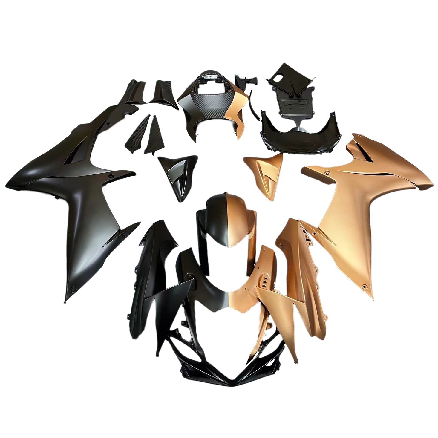 2011-2024 Suzuki GSXR 600/750 K11 Amotopart Injection Fairing Kit Bodywork Plastic ABS #101