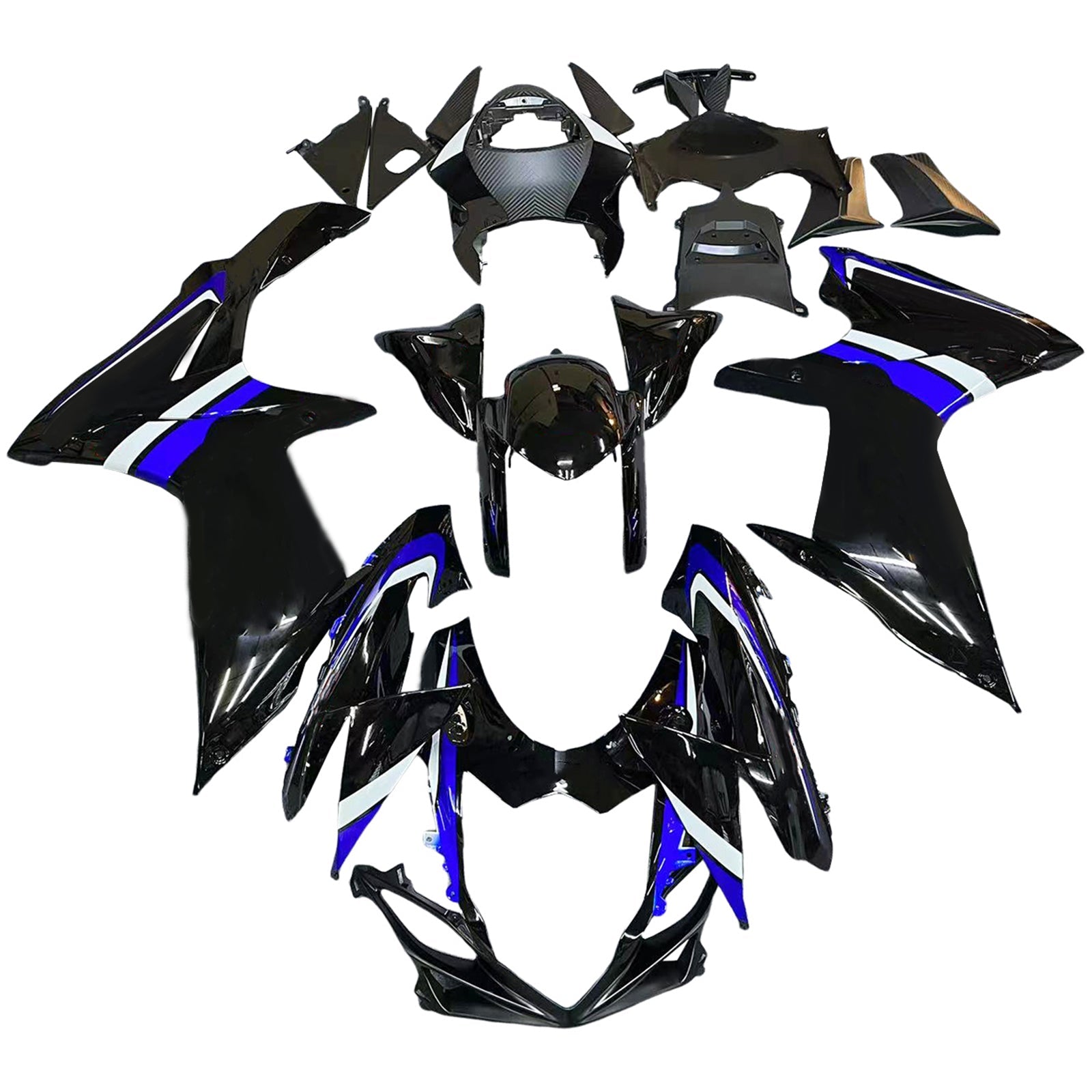 2011-2024 Suzuki GSXR 600/750 K11 Amotopart Injection Fairing Kit Bodywork Plastic ABS #101