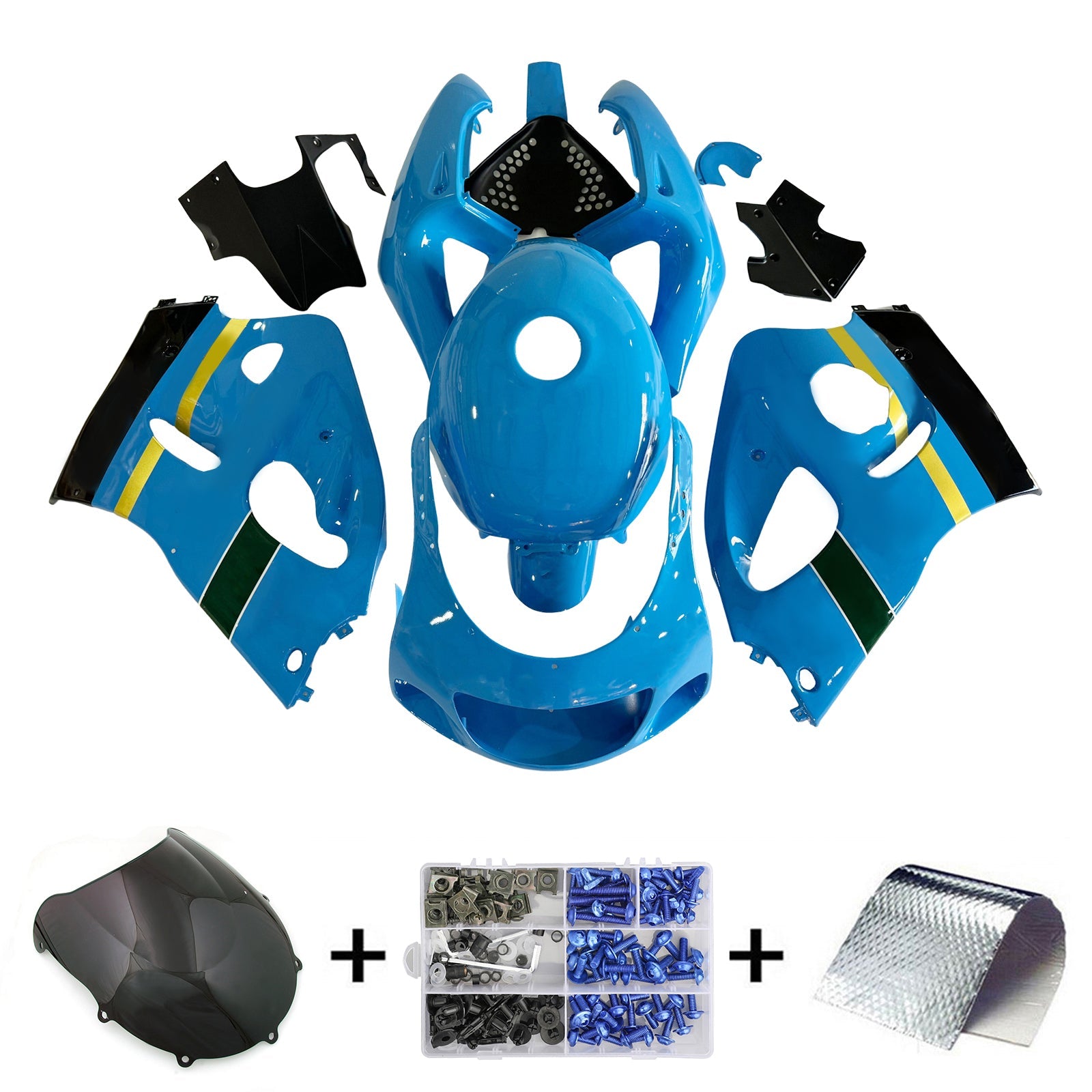 1996-2000 Suzuki GSXR600 1996-1999 GSXR750 Fairing Kit Bodywork