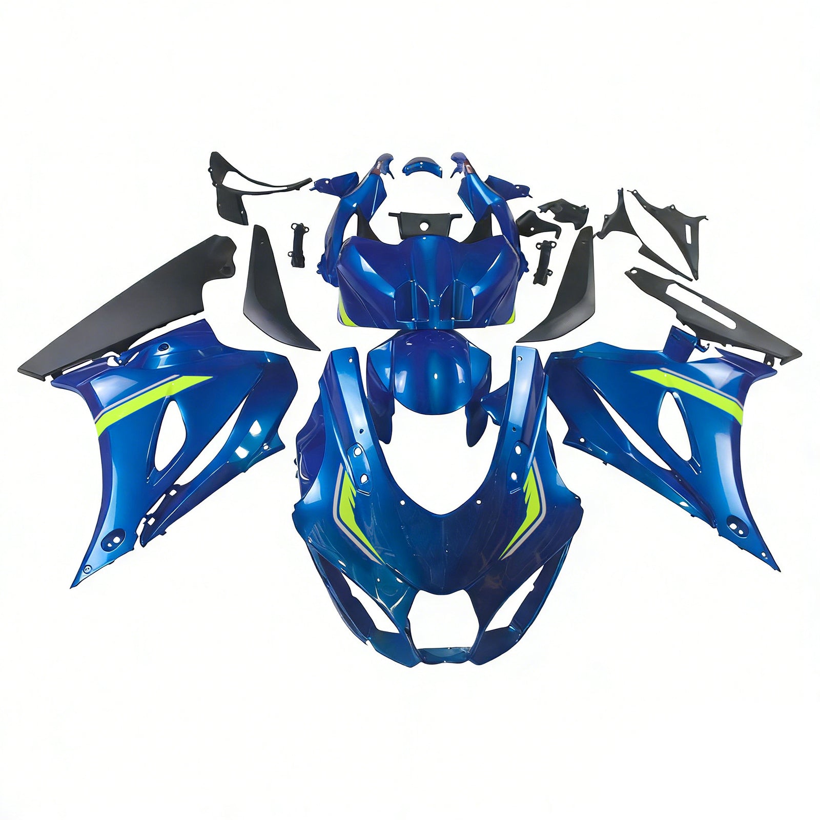 2017-2024 Suzuki GSXR1000 K17 Injection Fairing Kit Bodywork Plastic ABS #101