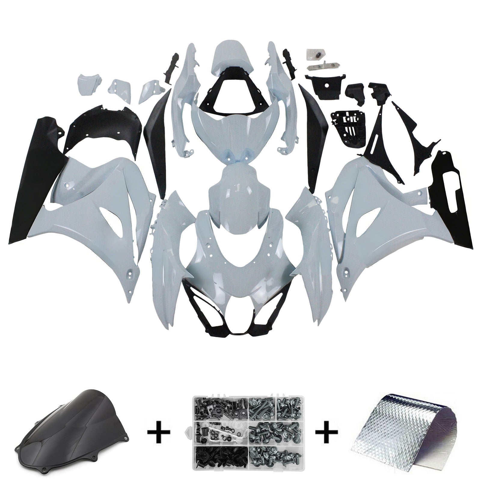 2017-2024 Suzuki GSXR1000 K17 Injection Fairing Kit Bodywork Plastic ABS #101