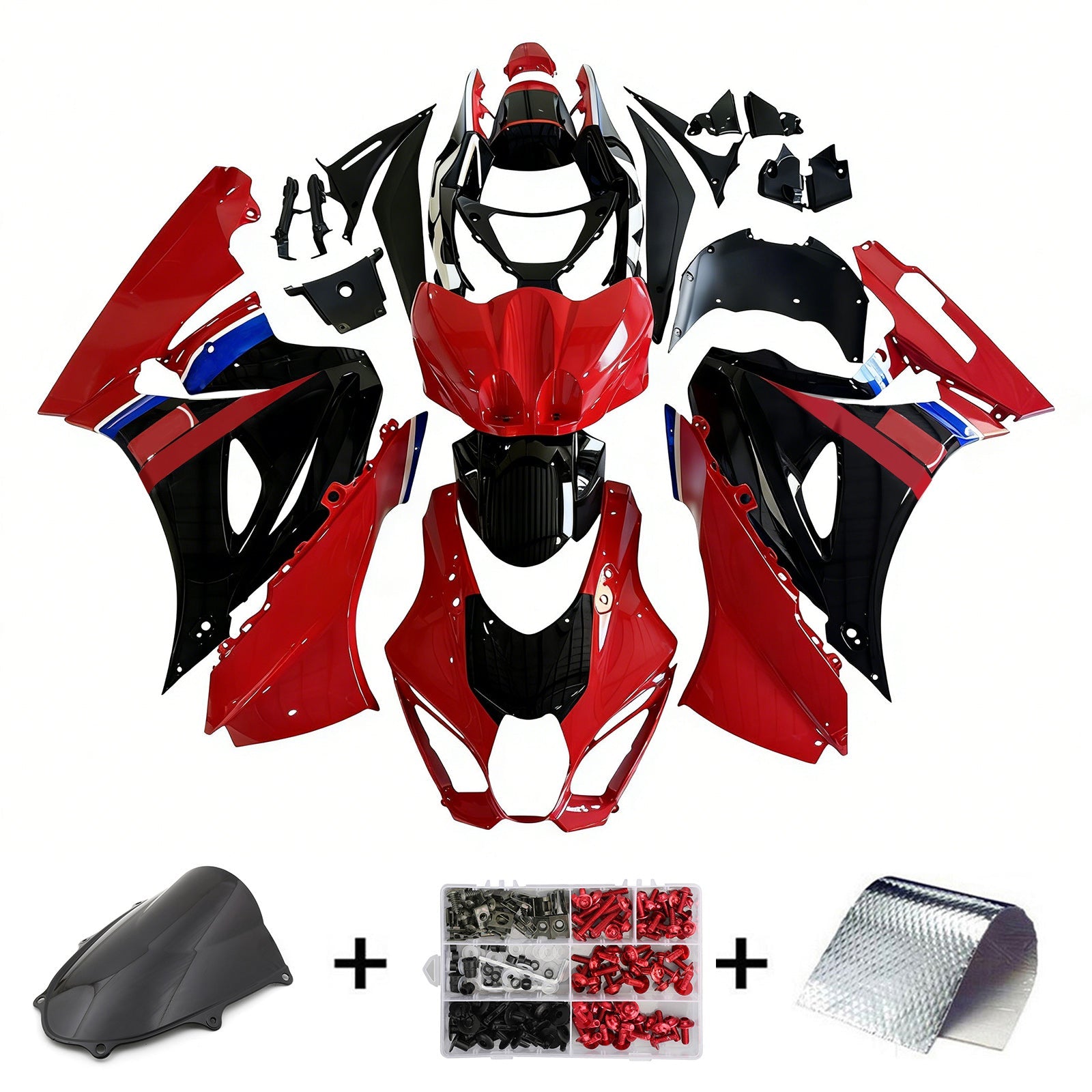 2017-2024 Suzuki GSXR1000 K17 Injection Fairing Kit Bodywork Plastic ABS #101