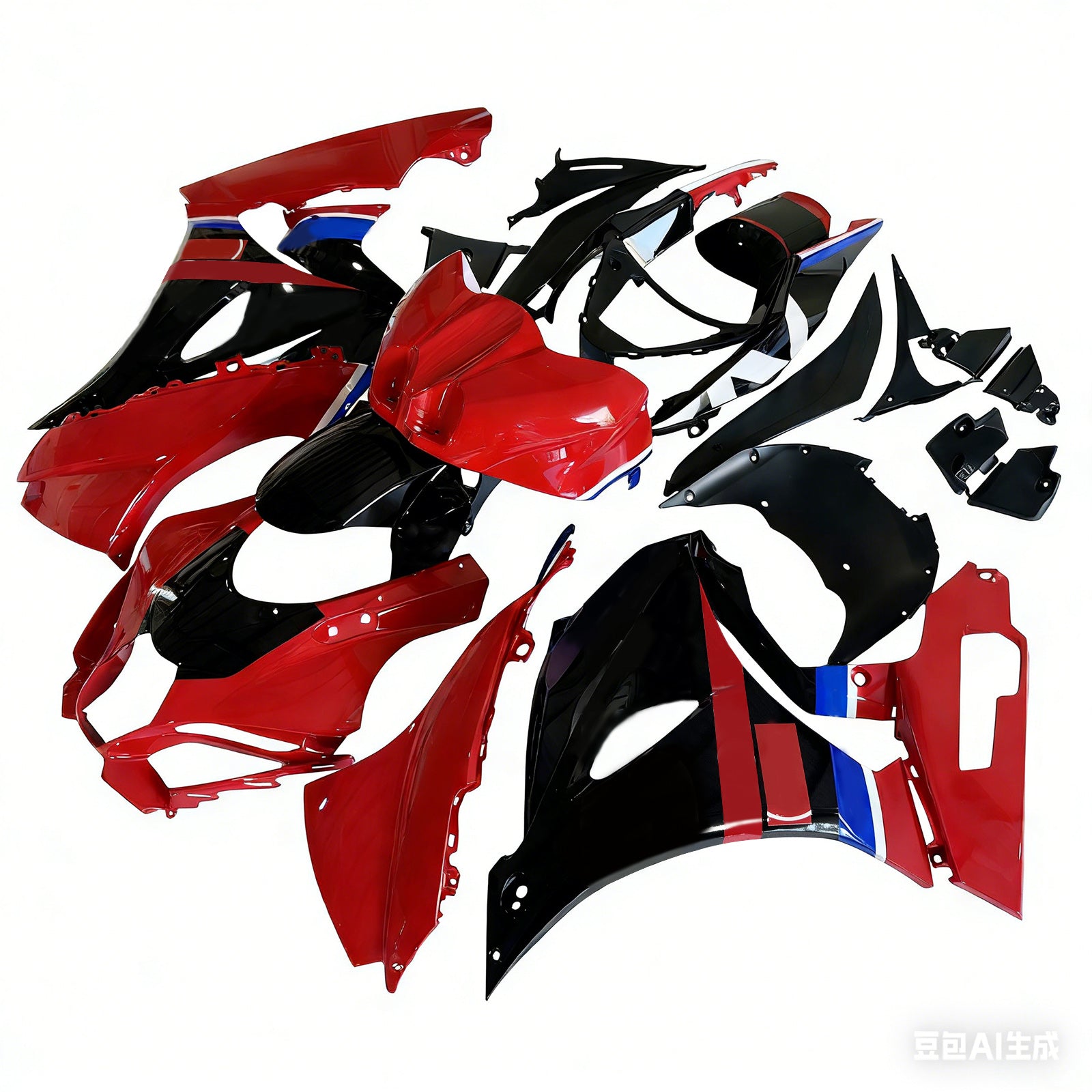 2017-2024 Suzuki GSXR1000 K17 Injection Fairing Kit Bodywork Plastic ABS #101