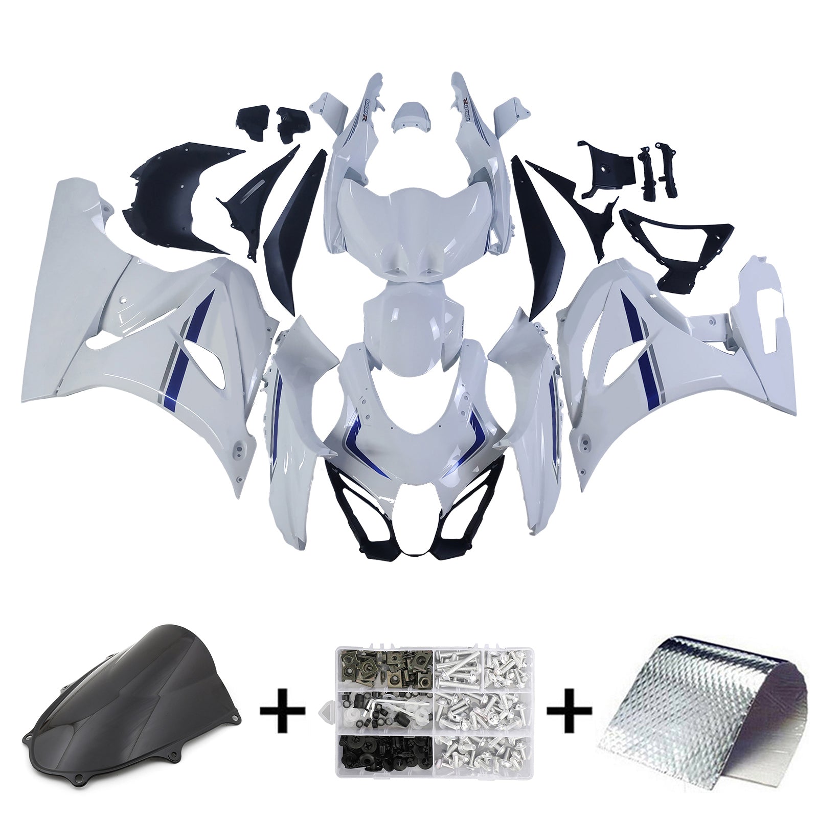 2017-2025 Suzuki GSXR1000 K17 Injection Fairing Kit Bodywork Plastic ABS #101