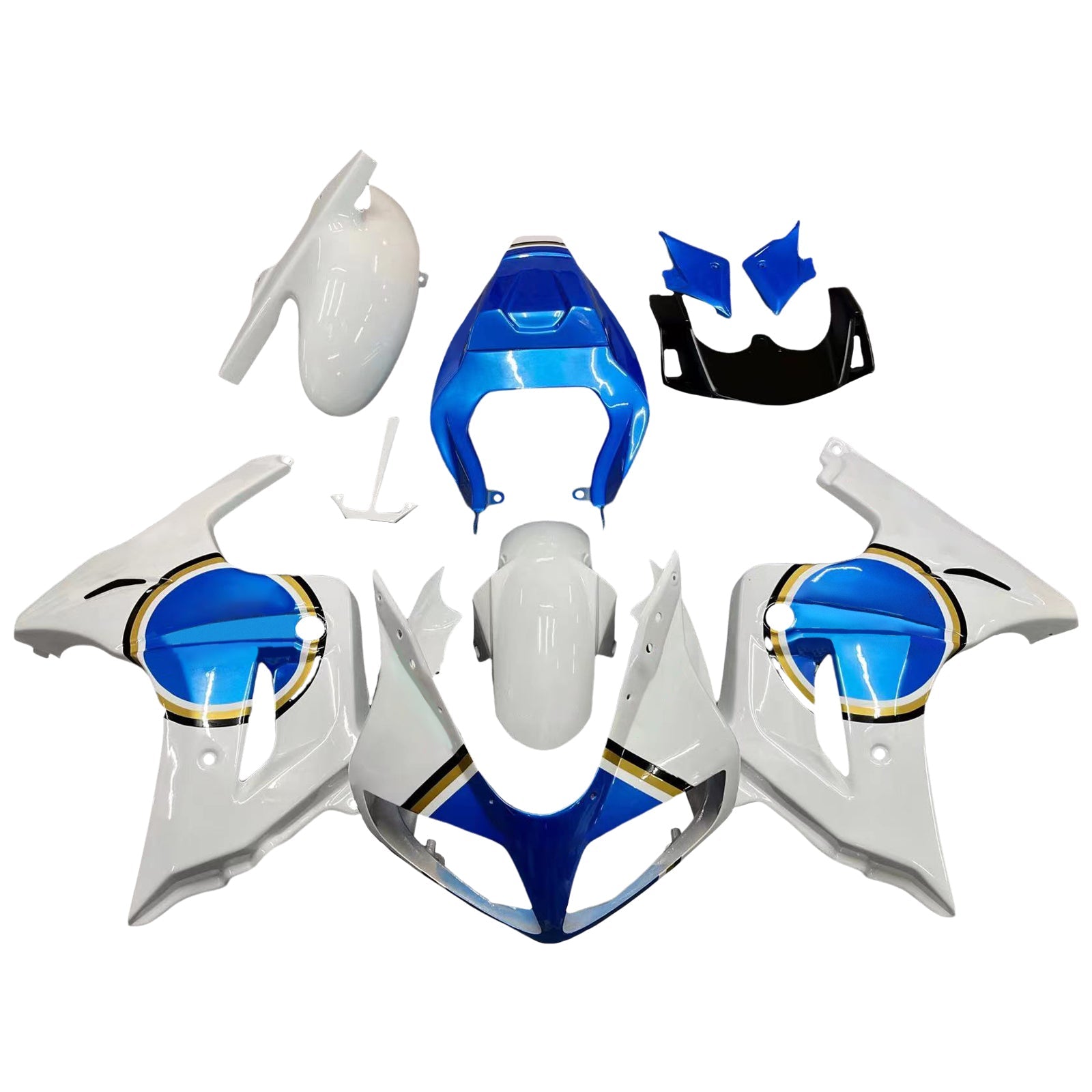 2003-2013 Suzuki SV650 Amotopart Injection Fairing Kit Bodywork Plastic ABS #101