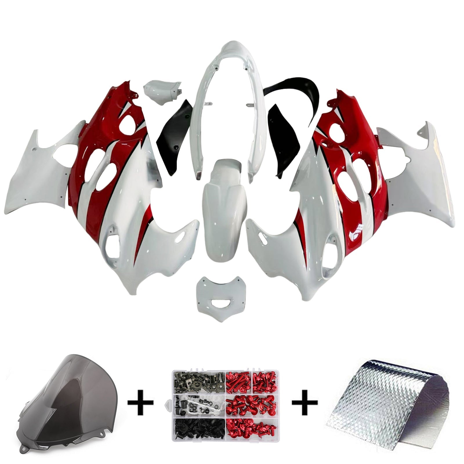 2005-2006 Suzuki Katana GSXF600 GSXF750 Amotopart Injection Fairing Kit Bodywork #115