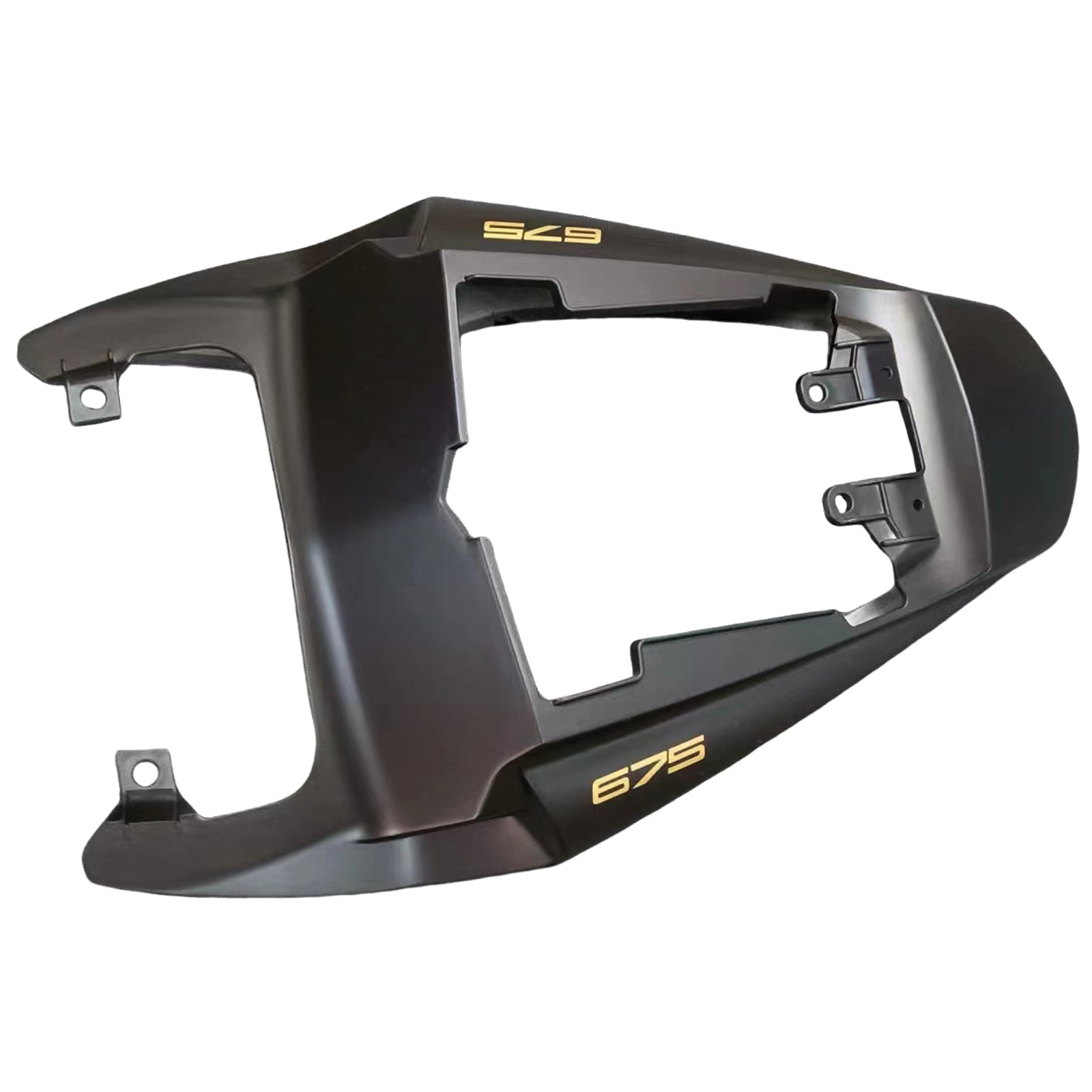 2006-2008 Triumph Daytona 675 Black Bodywork Fairing ABS Injection Molding 9# Generic
