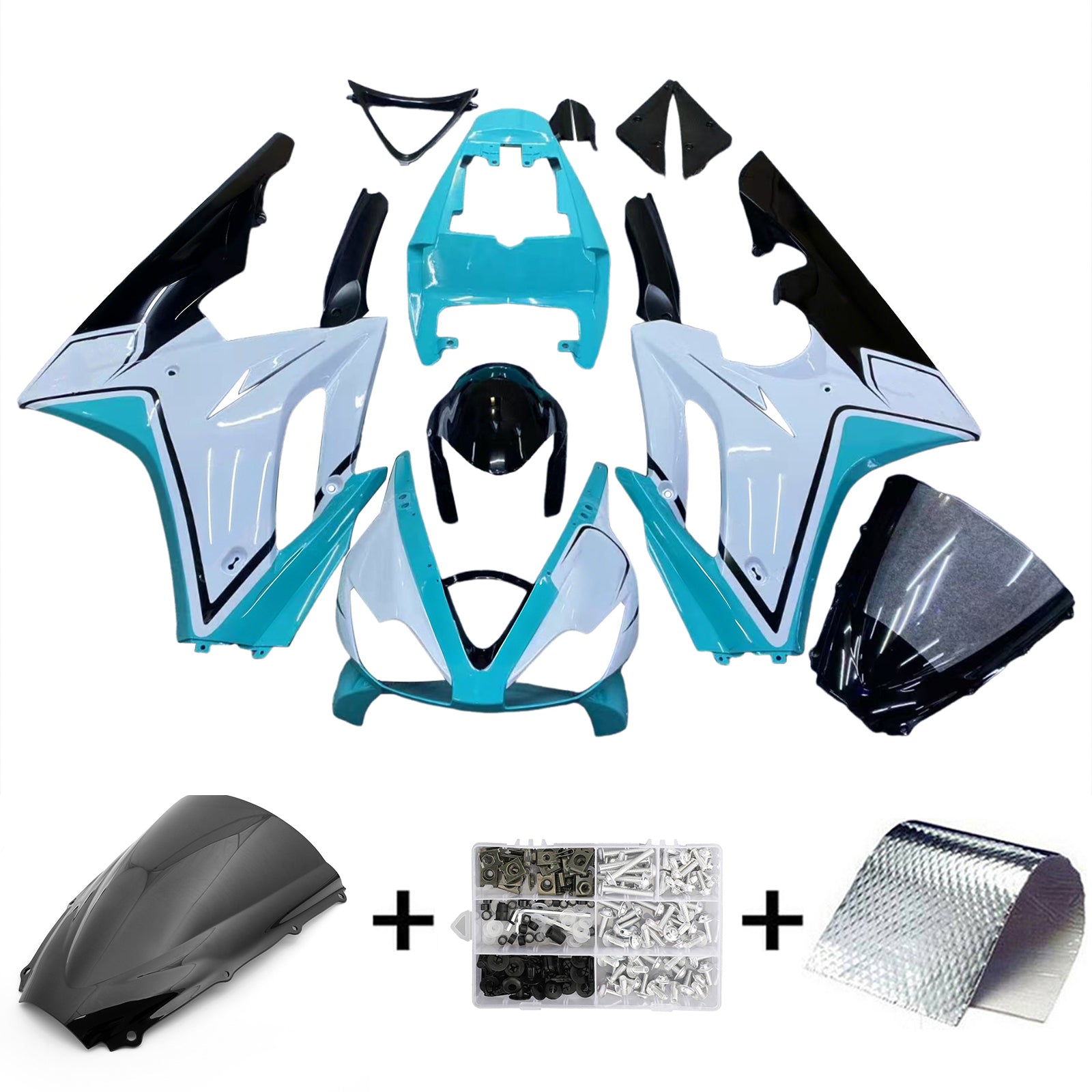 2006-2008 Triumph Daytona 675 Fairing Kit Bodywork Plastic ABS