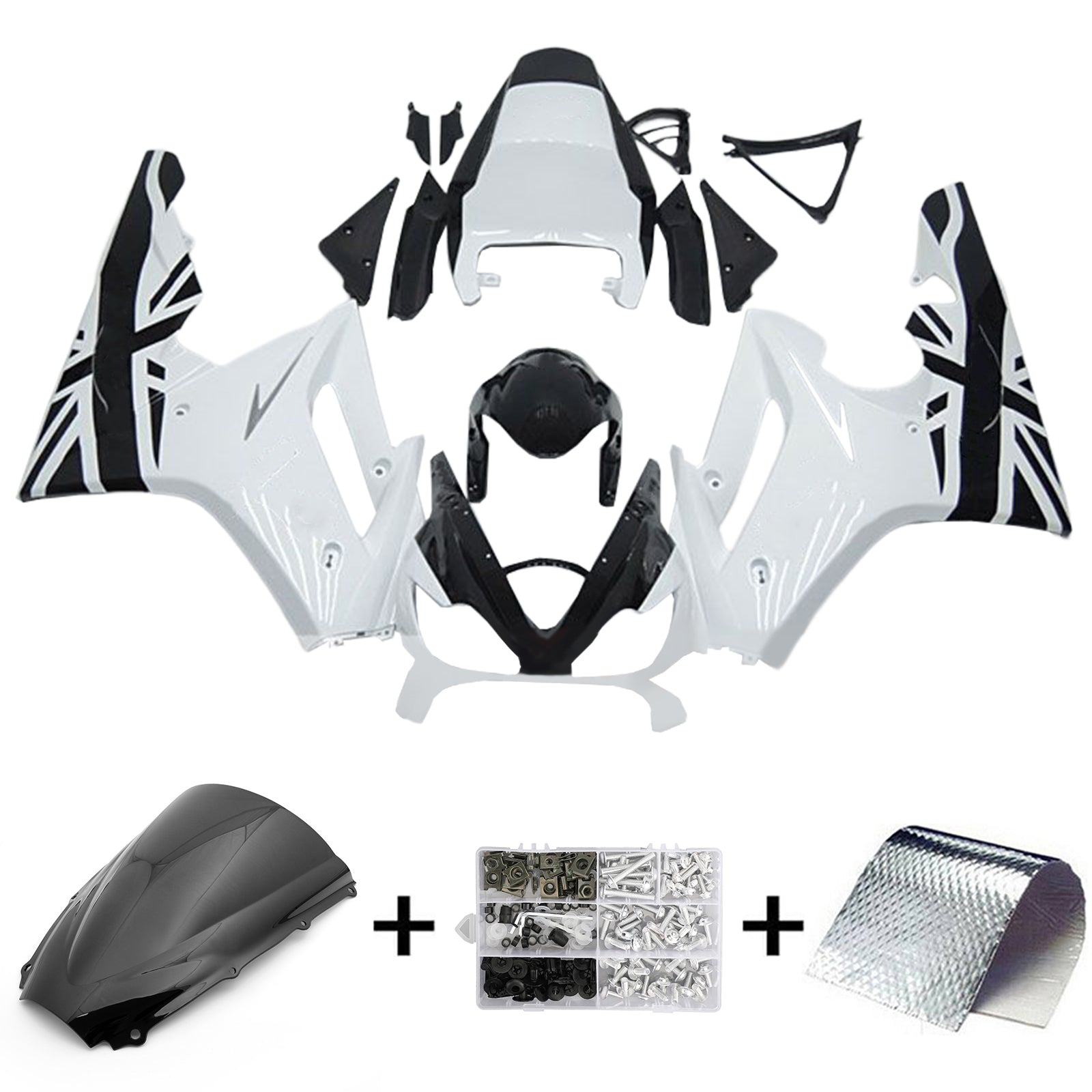 2006-2008 Triumph Daytona 675 Fairing Kit Bodywork Plastic ABS