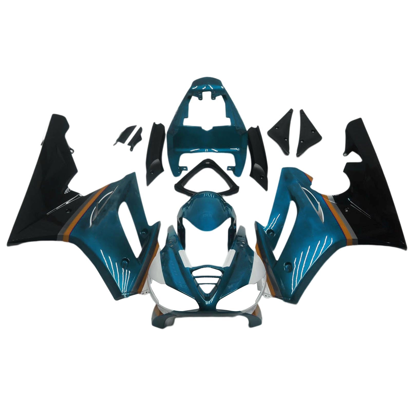 2009-2012 Triumph Daytona 675 Fairing Kit Bodywork Plastic ABS