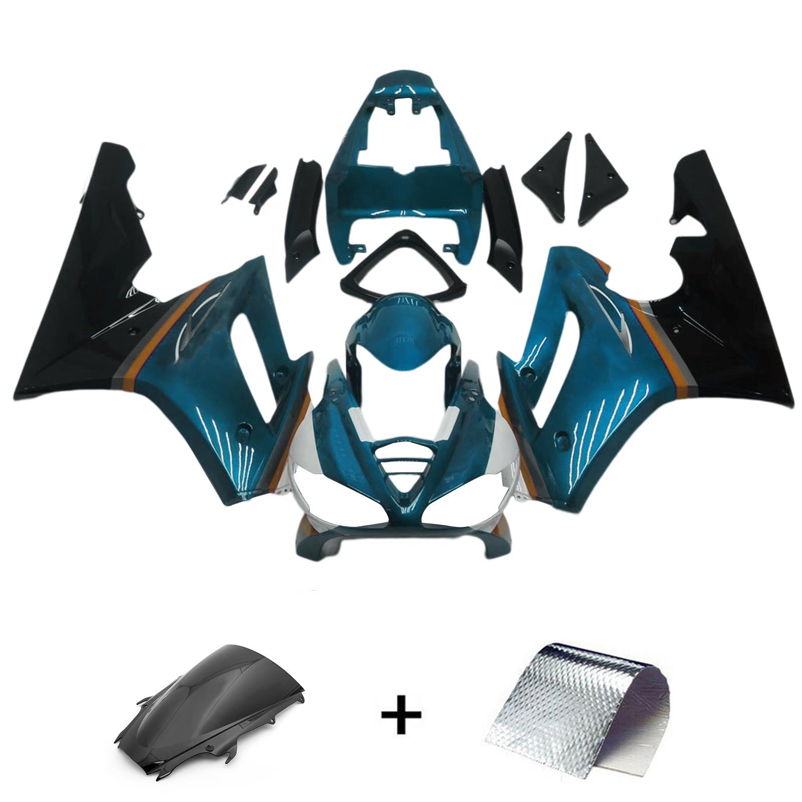 2009-2012 Triumph Daytona 675 Fairing Kit Bodywork Plastic ABS