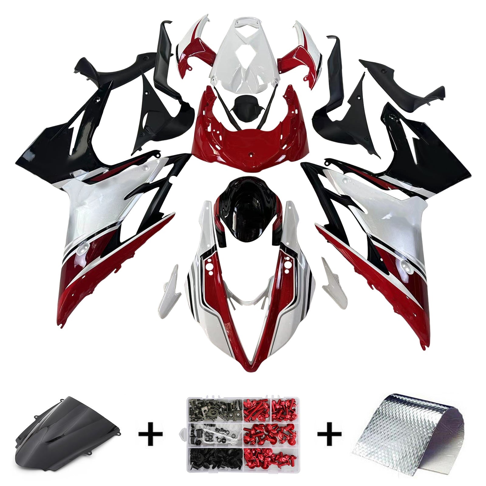 2013-2016 Triumph Daytona 675 Fairing Kit Bodywork Plastic ABS