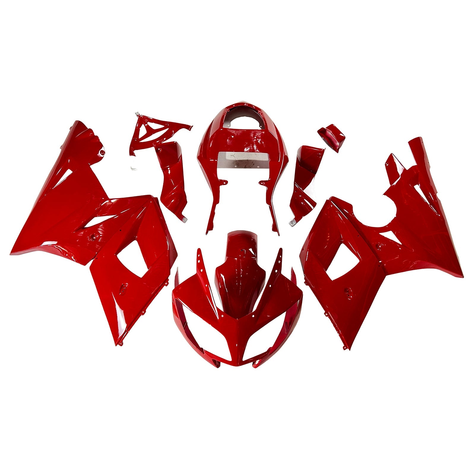 2002-2005 Triumph Daytona 600 Amotopart Injection Fairing Kit Bodywork Plastic ABS #107