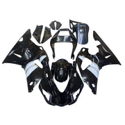 1998-1999 Yamaha YZF-R1 Black White Racing Fairings Generic