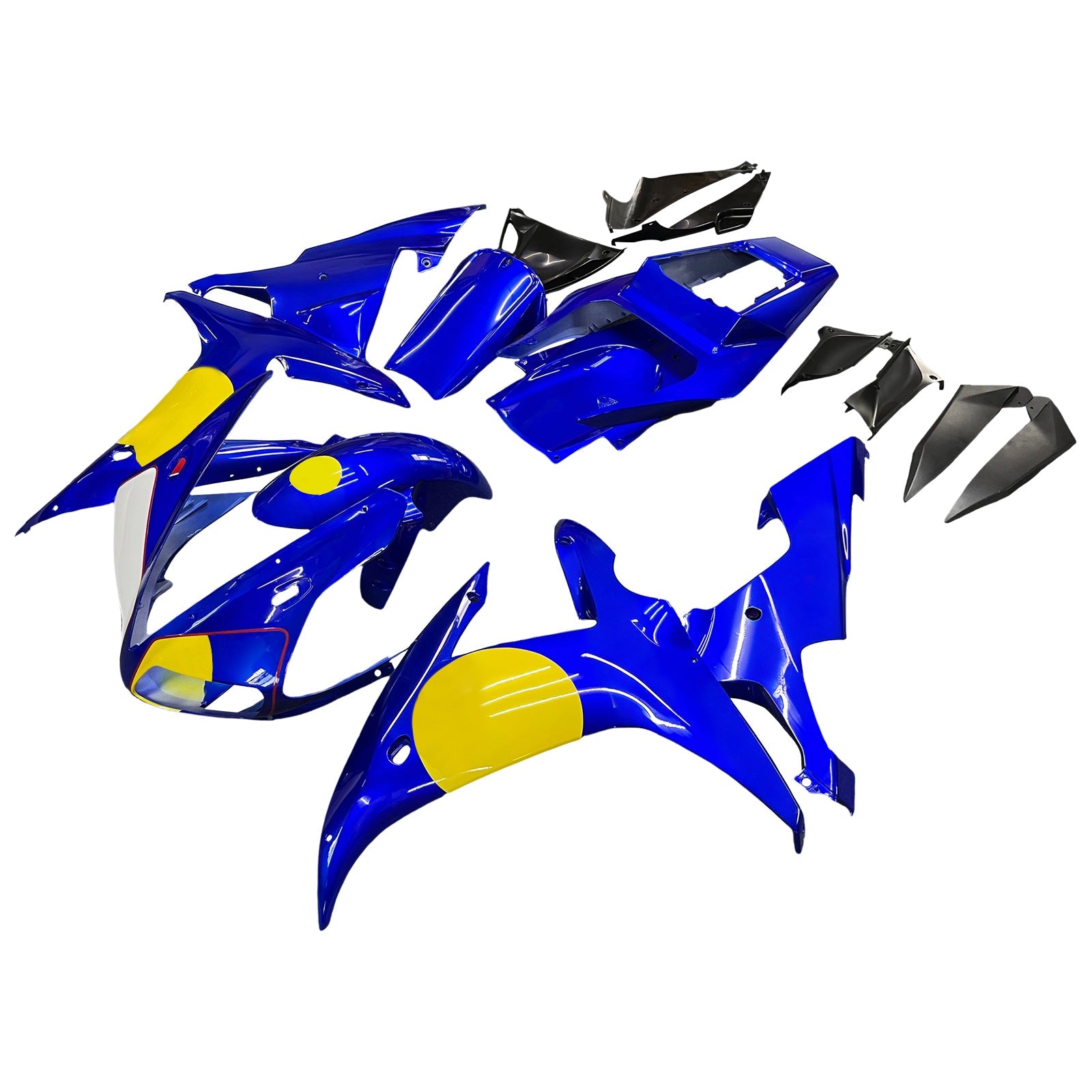 2002-2003 Yamaha YZF 1000 R1 Injection Fairing Kit Bodywork Plastic ABS #102