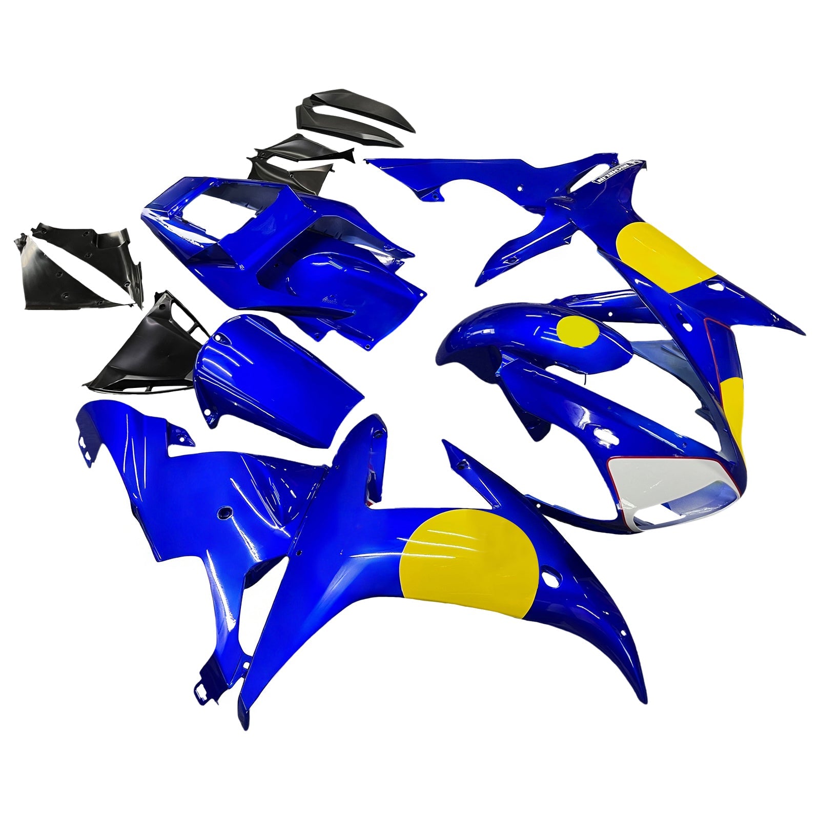 2002-2003 Yamaha YZF 1000 R1 Injection Fairing Kit Bodywork Plastic ABS #102