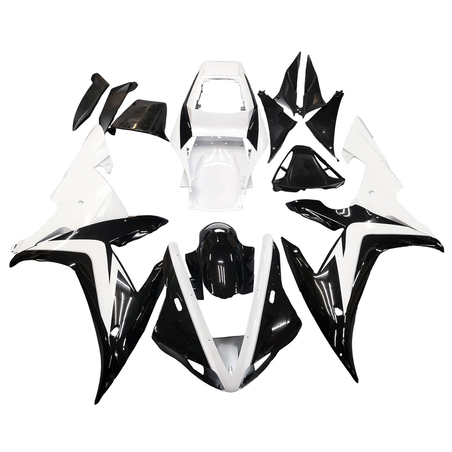2002-2003 Yamaha YZF 1000 R1 Injection Fairing Kit Bodywork Plastic ABS #108