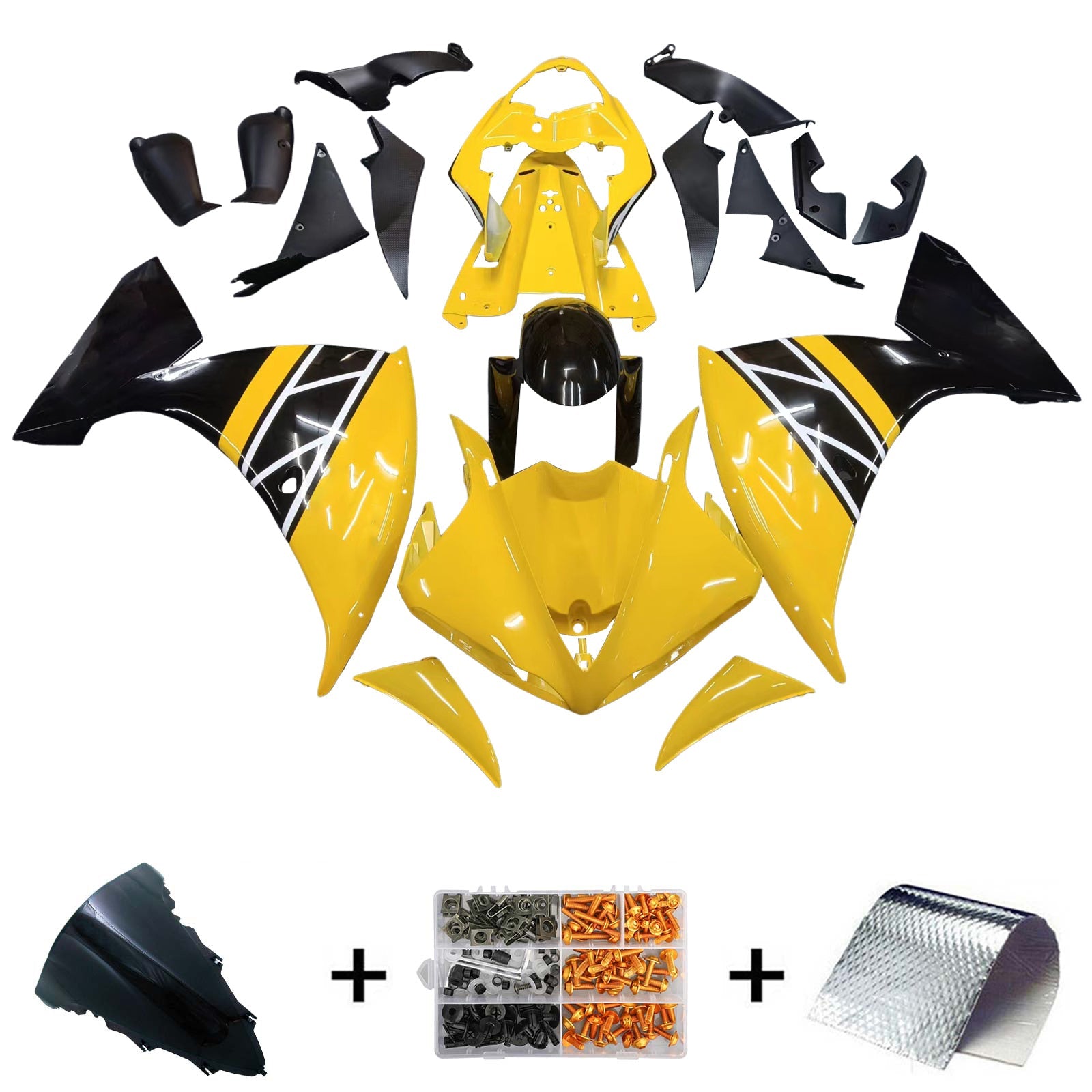 2009-2011 Yamaha YZF 1000 R1 Fairing Kit Generic
